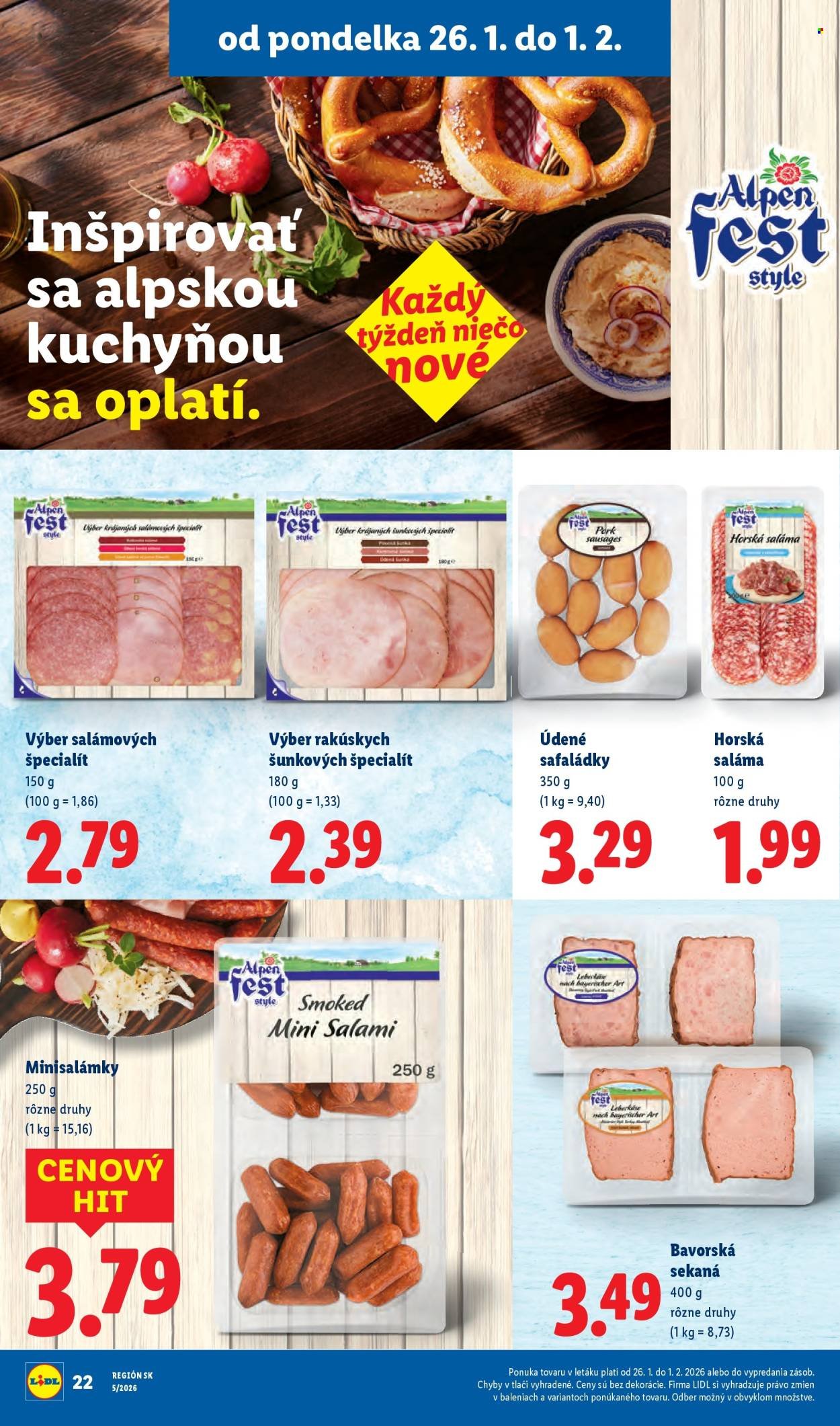 LIDL leták - Od štvrtka 29.1.2026 (2026-01-29 - 2026-02-01) | 60