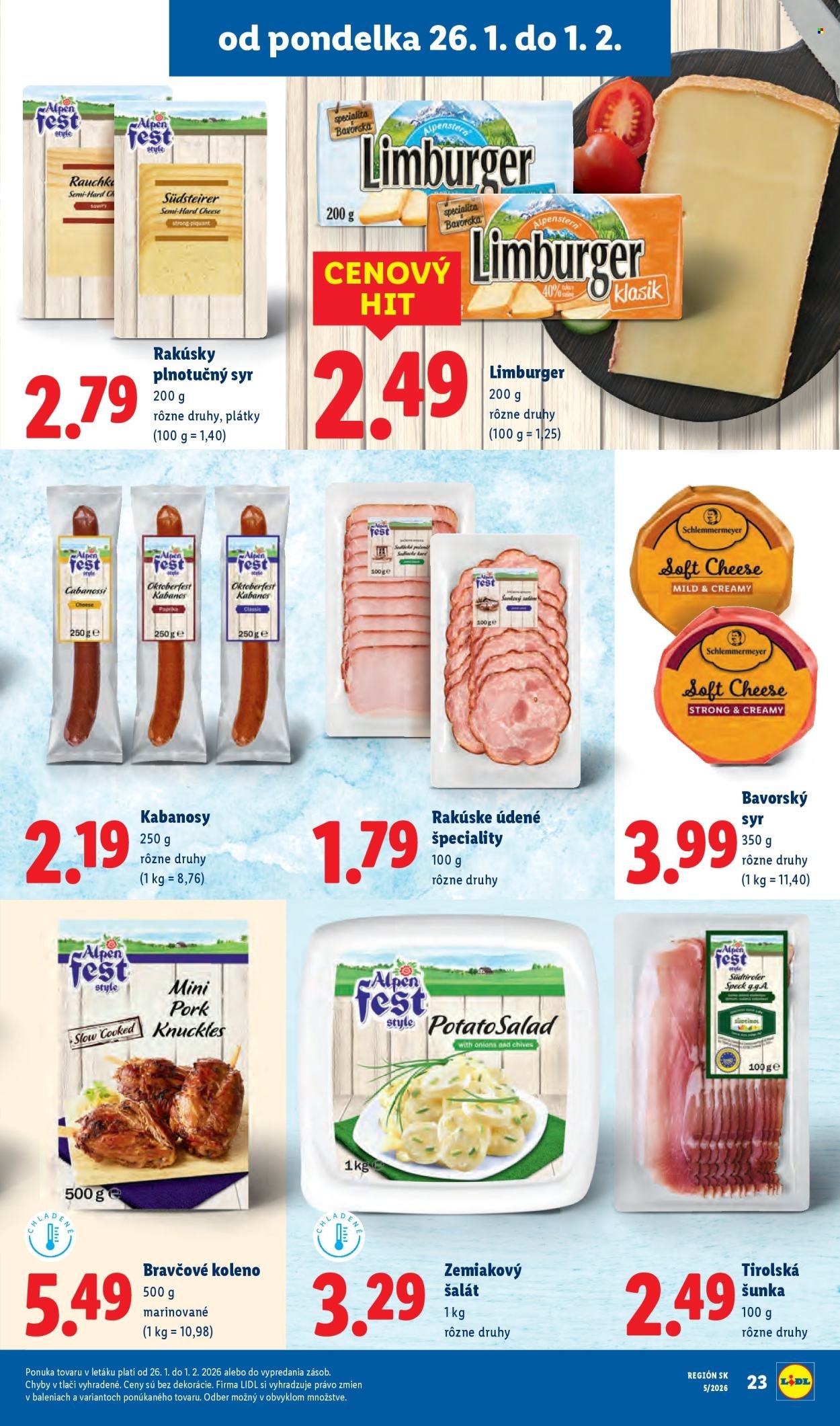 LIDL leták - Od štvrtka 29.1.2026 (2026-01-29 - 2026-02-01) | 61