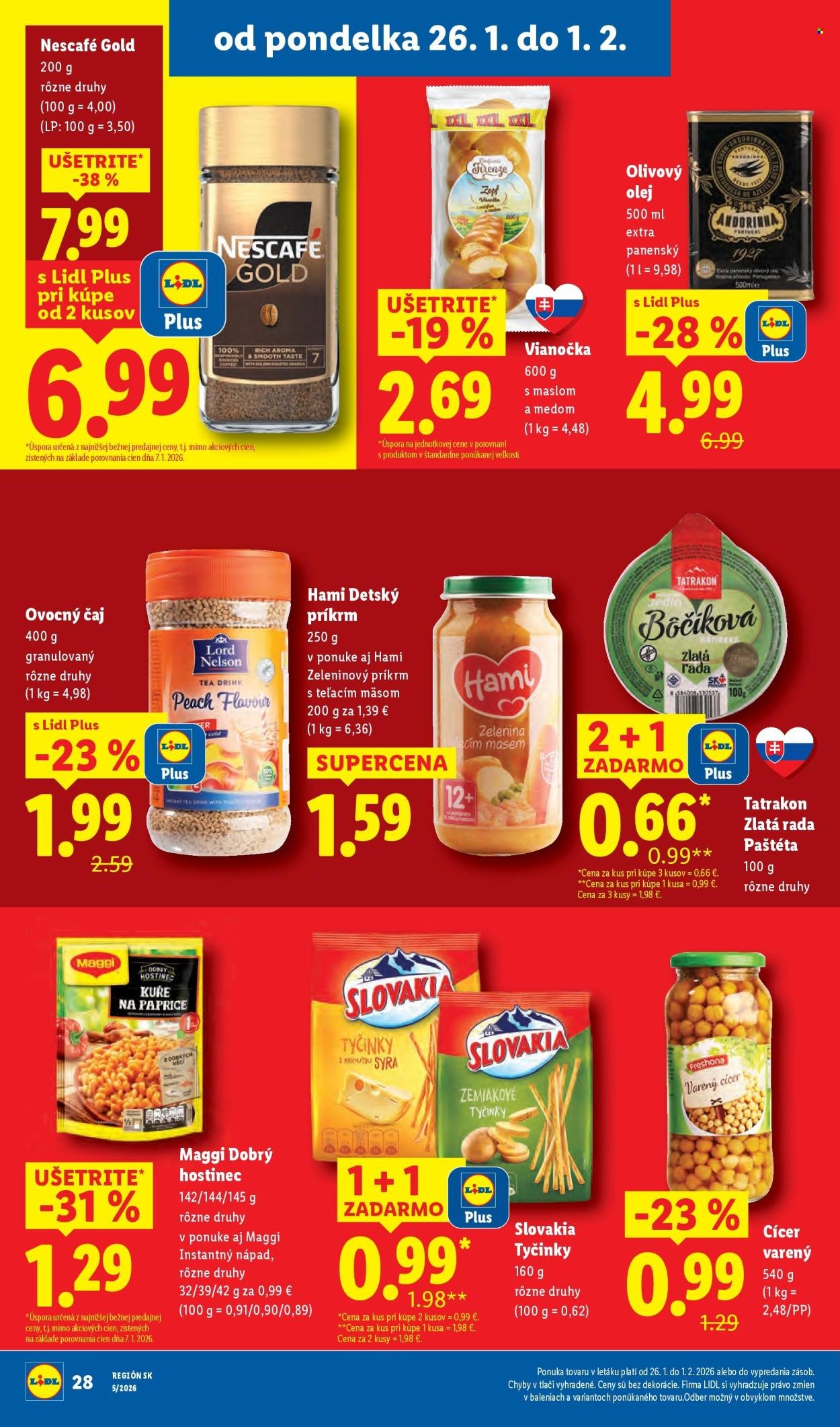 LIDL leták - Od štvrtka 29.1.2026 (2026-01-29 - 2026-02-01) | 70