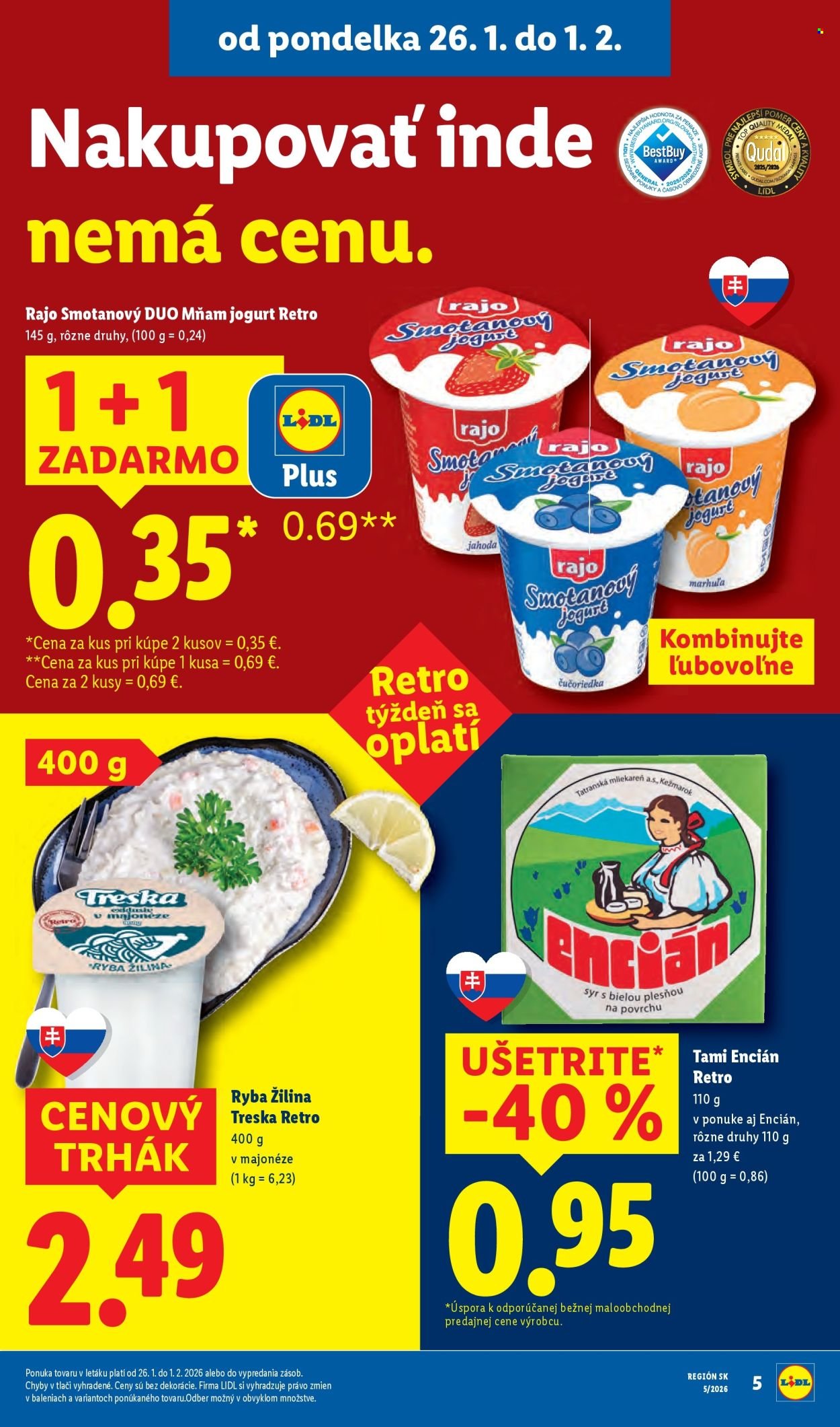 LIDL leták - Od štvrtka 29.1.2026 (2026-01-29 - 2026-02-01) | 8