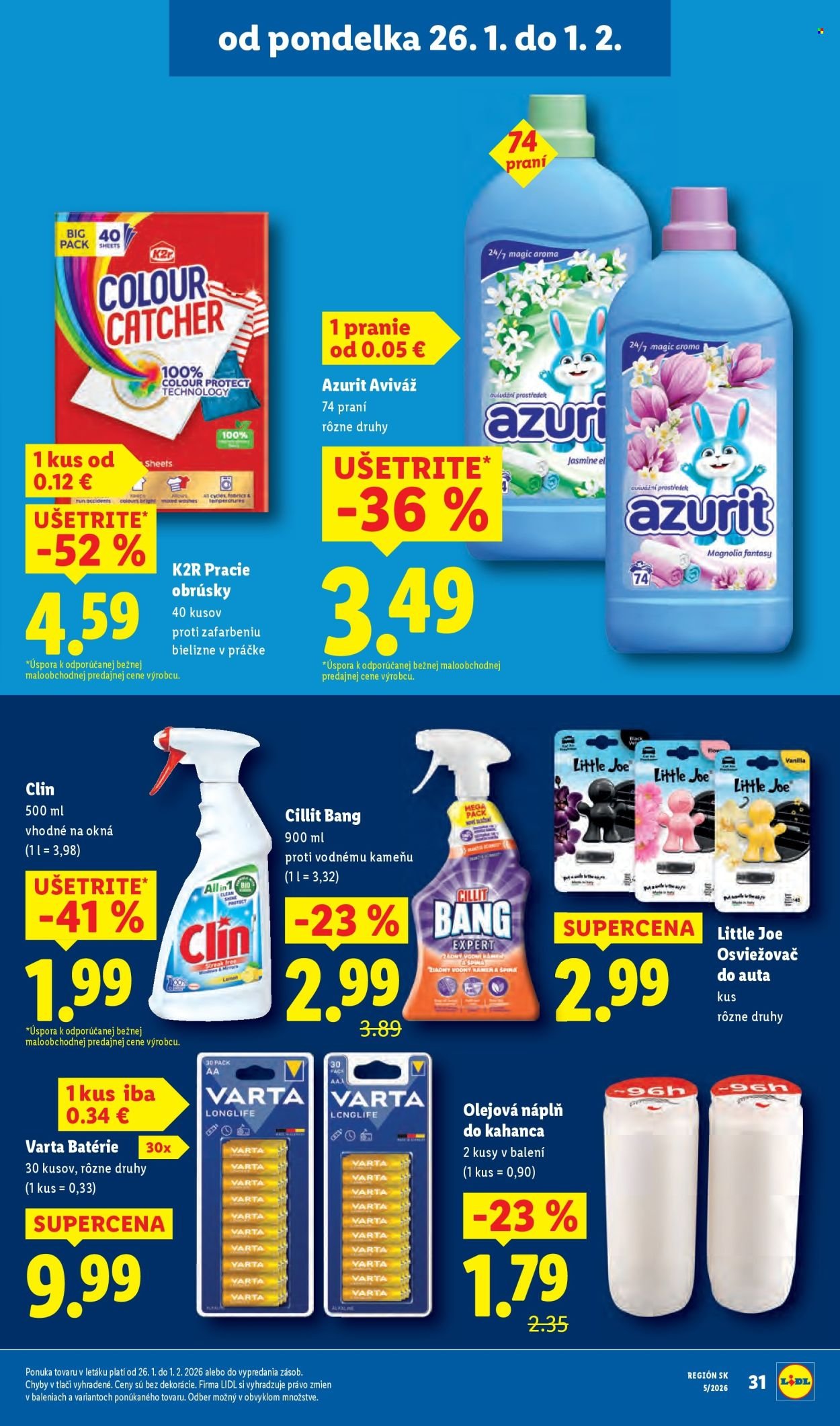 LIDL leták - Od štvrtka 29.1.2026 (2026-01-29 - 2026-02-01) | 73