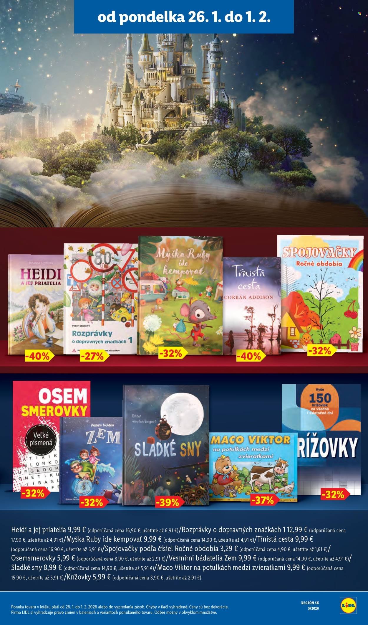 LIDL leták - Od štvrtka 29.1.2026 (2026-01-29 - 2026-02-01) | 75