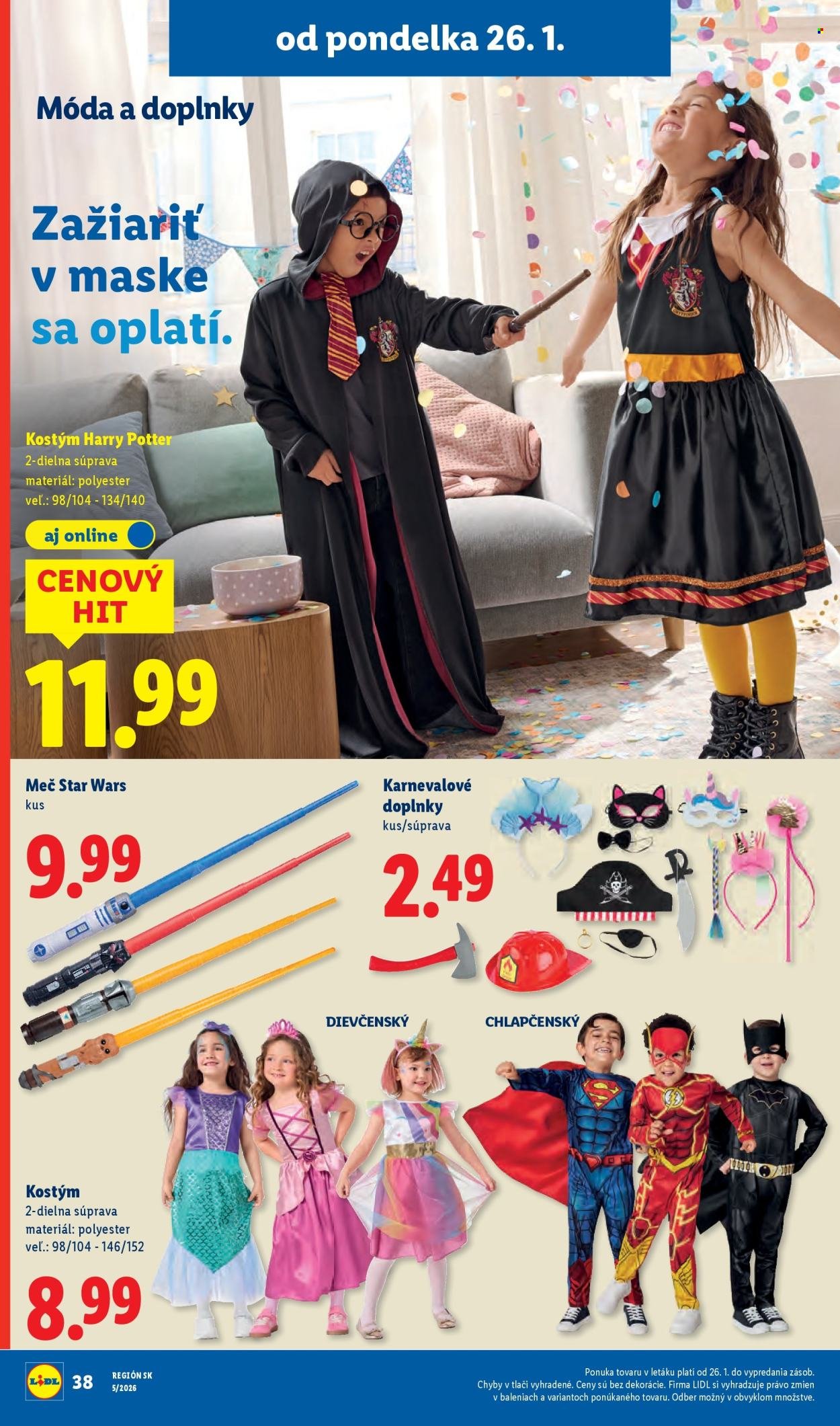 LIDL leták - Od štvrtka 29.1.2026 (2026-01-29 - 2026-02-01) | 92