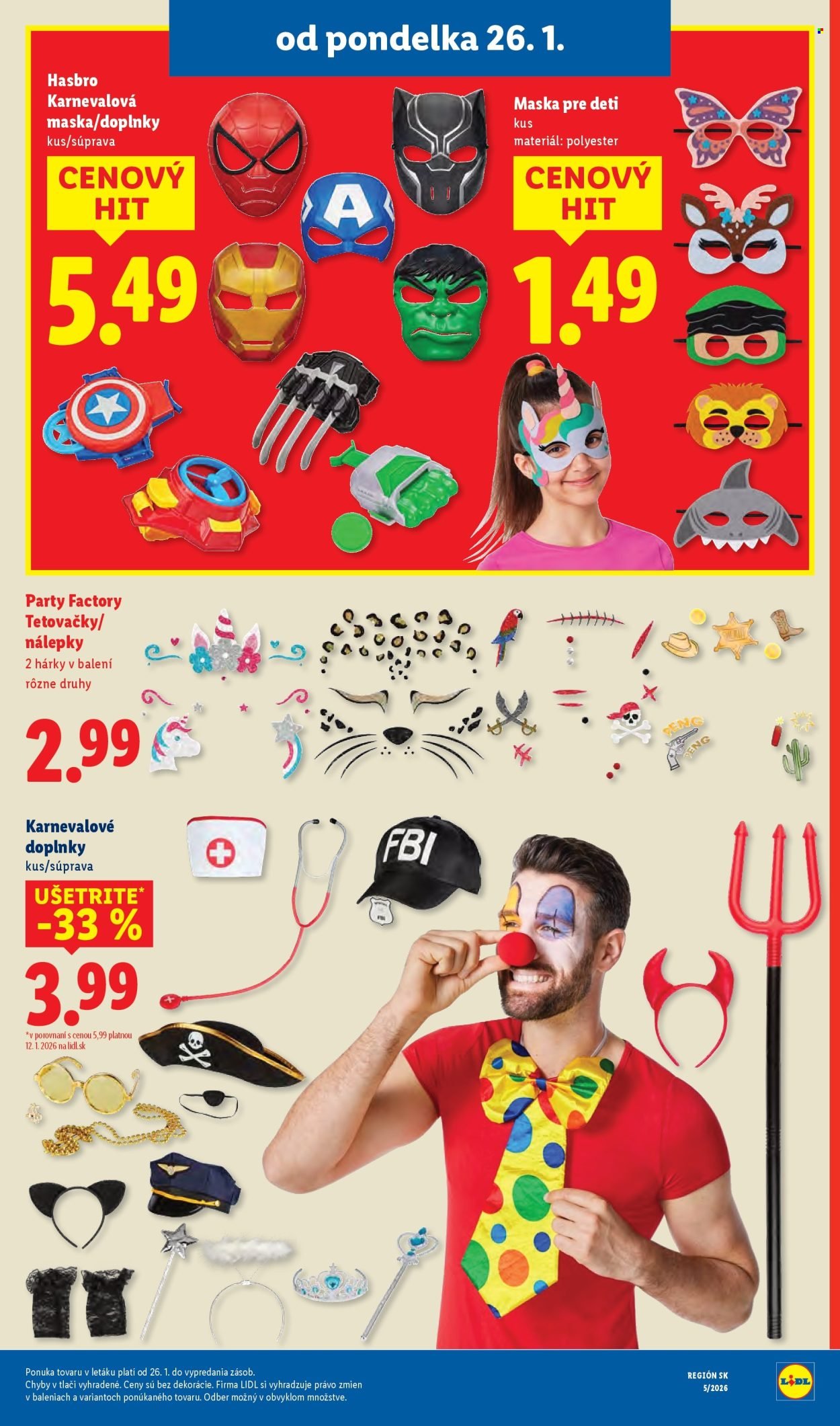 LIDL leták - Od štvrtka 29.1.2026 (2026-01-29 - 2026-02-01) | 93