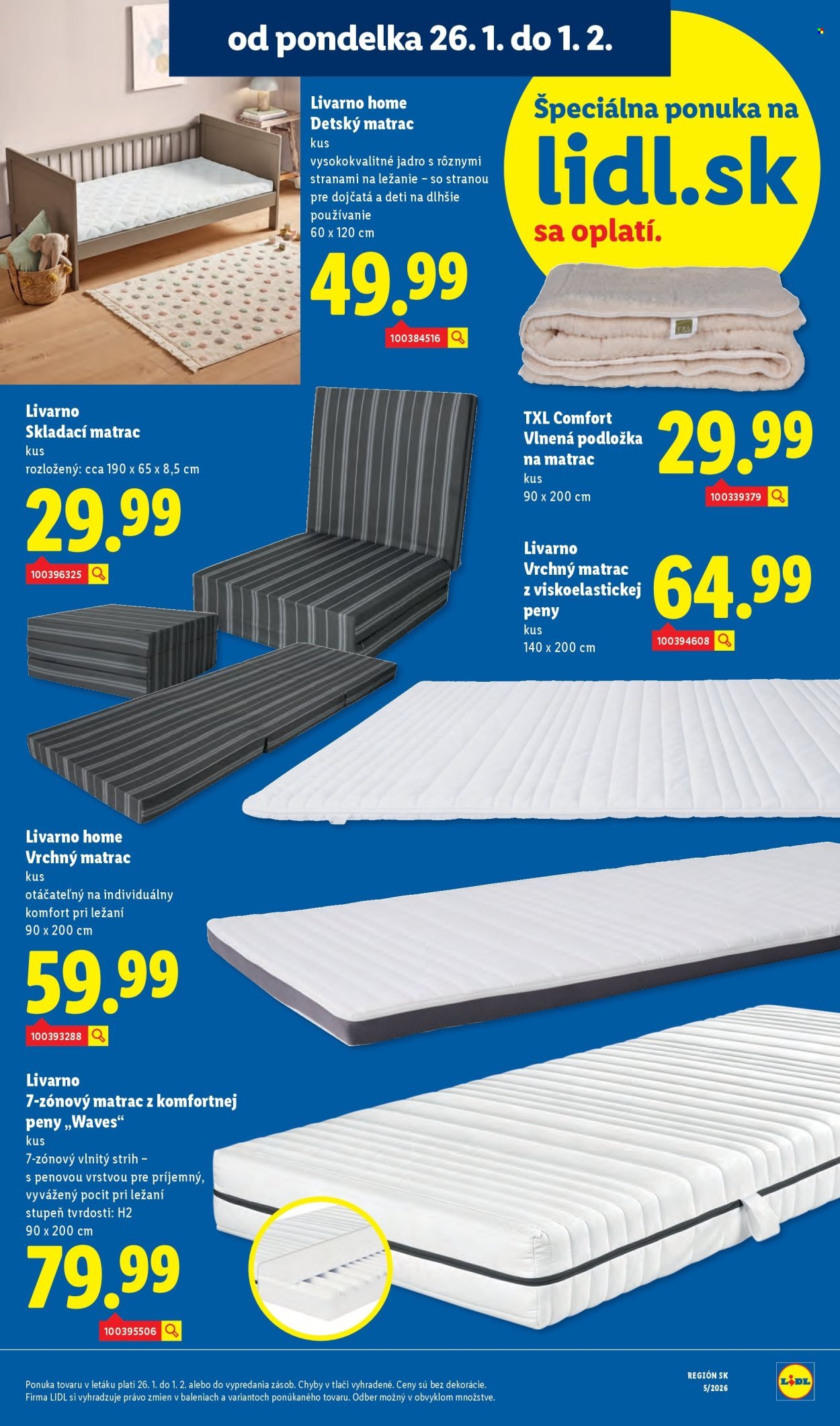 LIDL leták - Od štvrtka 29.1.2026 (2026-01-29 - 2026-02-01) | 94