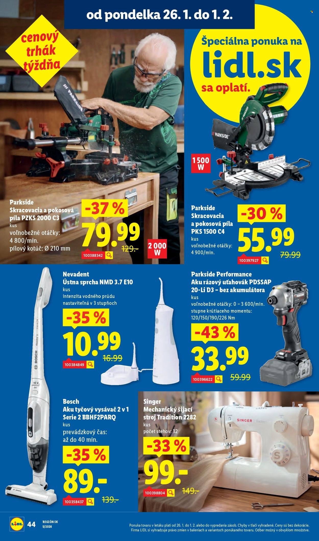 LIDL leták - Od štvrtka 29.1.2026 (2026-01-29 - 2026-02-01) | 95