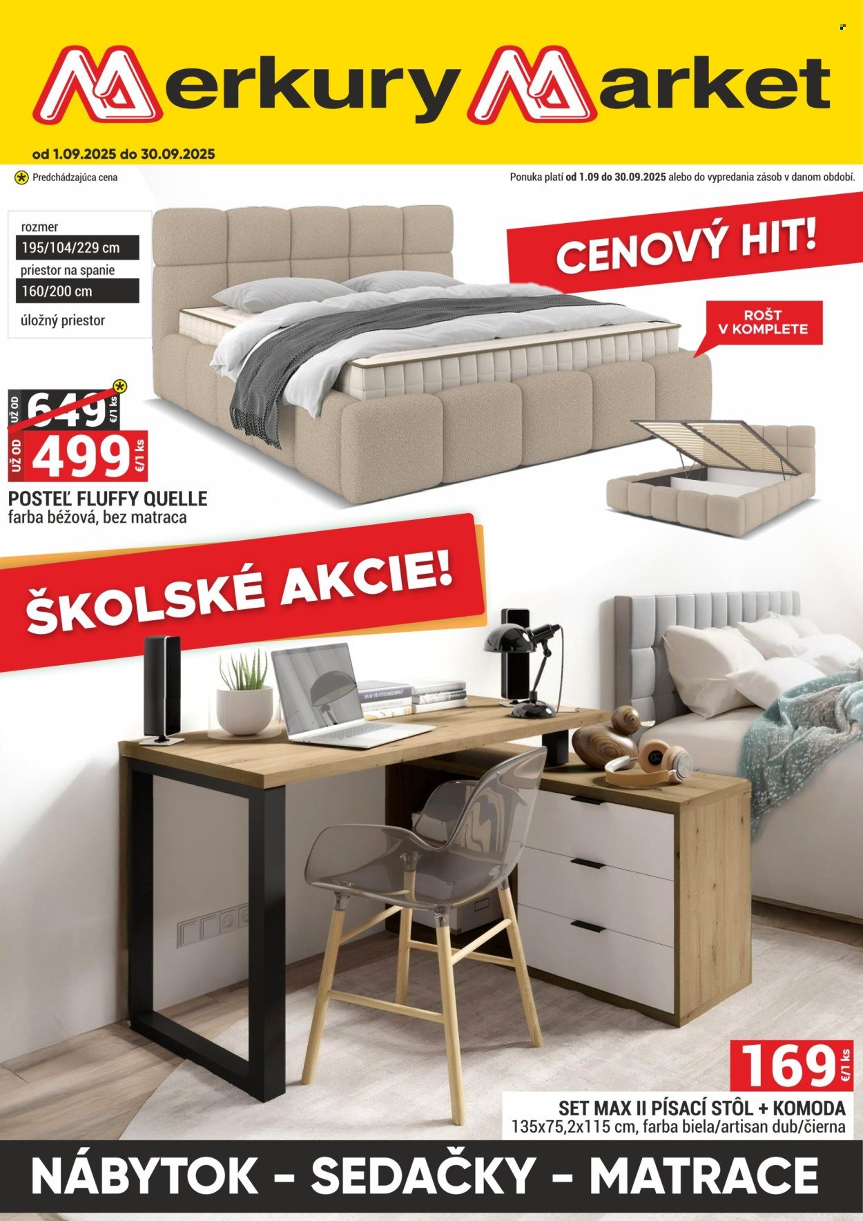 MERKURY MARKET leták - CENOVÝ HIT! (2025-09-01 - 2025-09-30) | 1