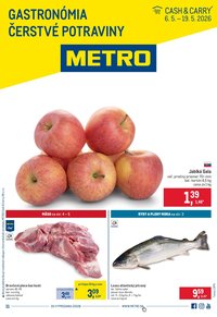 METRO leták - Gastronómia (2026-05-06 - 2026-05-19)