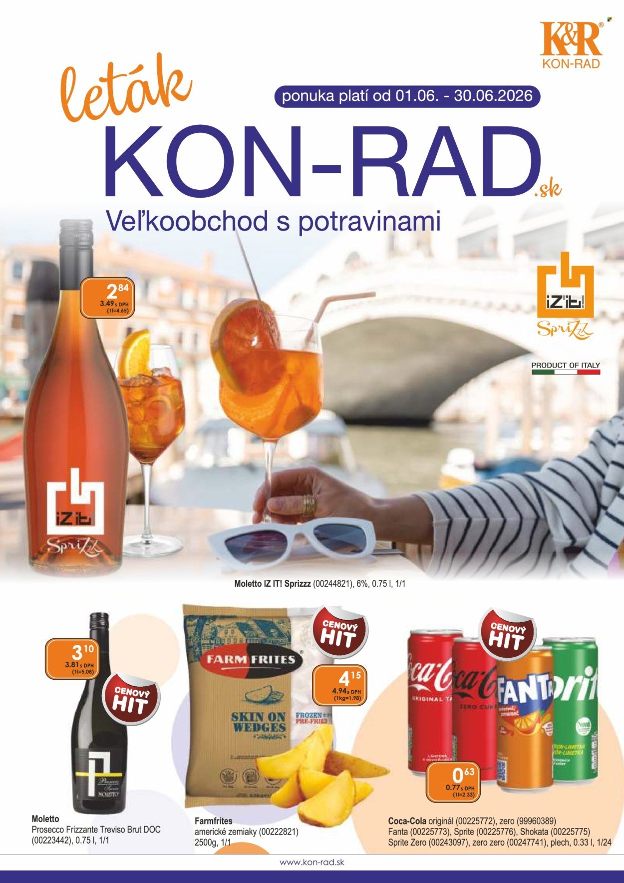 KON-RAD leták - Od pondelka 1.6.2026 (2026-06-01 - 2026-06-30) | 1