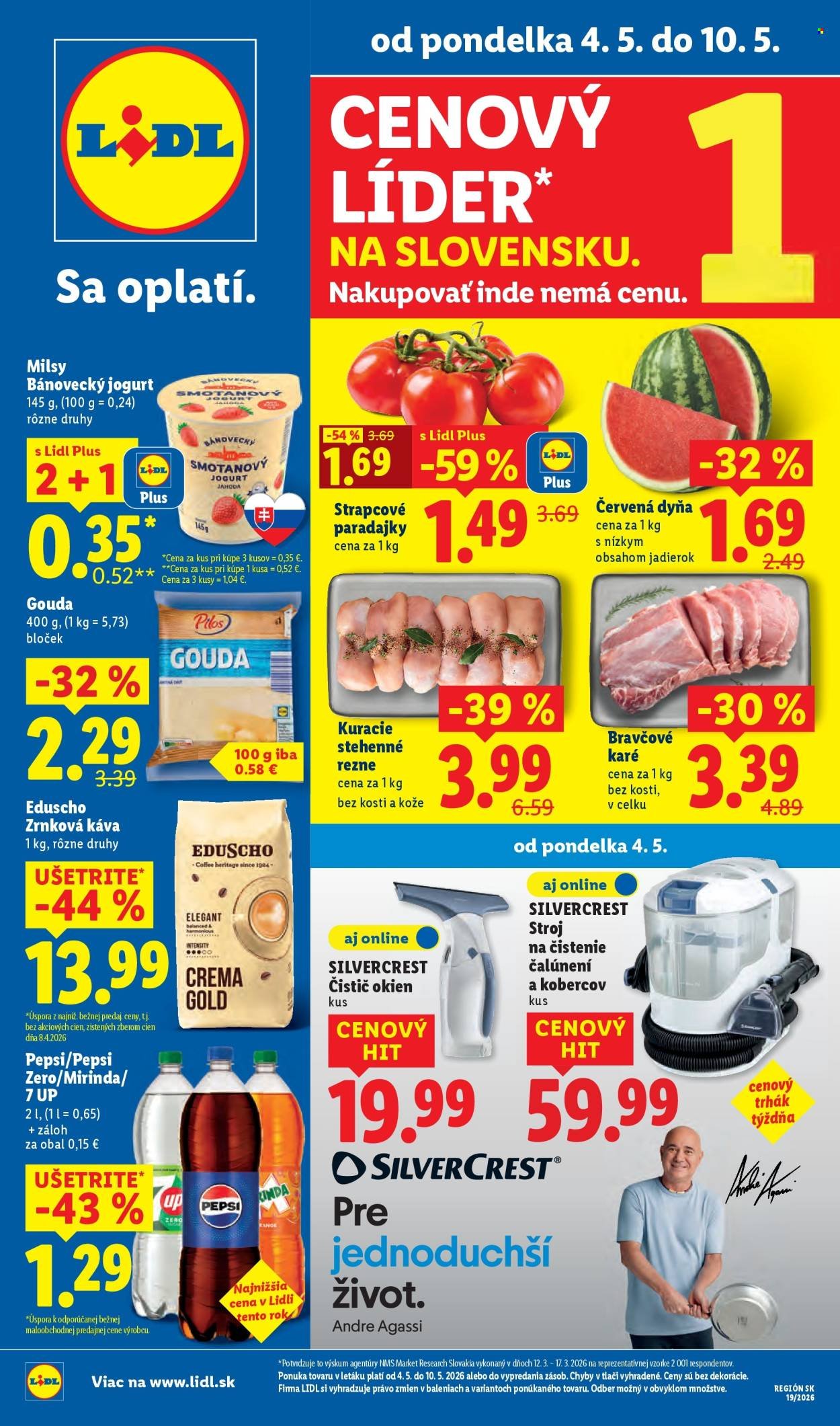 LIDL leták - Od pondelka 4.5.2026 (2026-05-04 - 2026-05-10) | 1