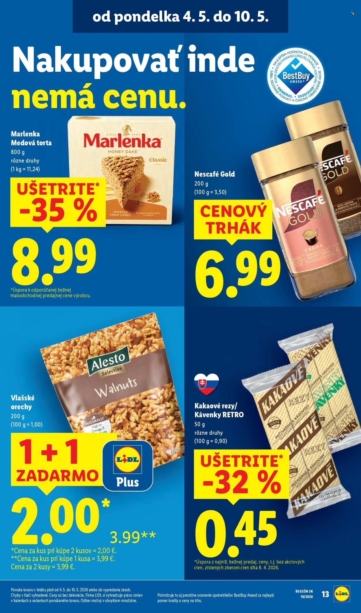 LIDL leták - Od pondelka 4.5.2026 (2026-05-04 - 2026-05-10) | 19