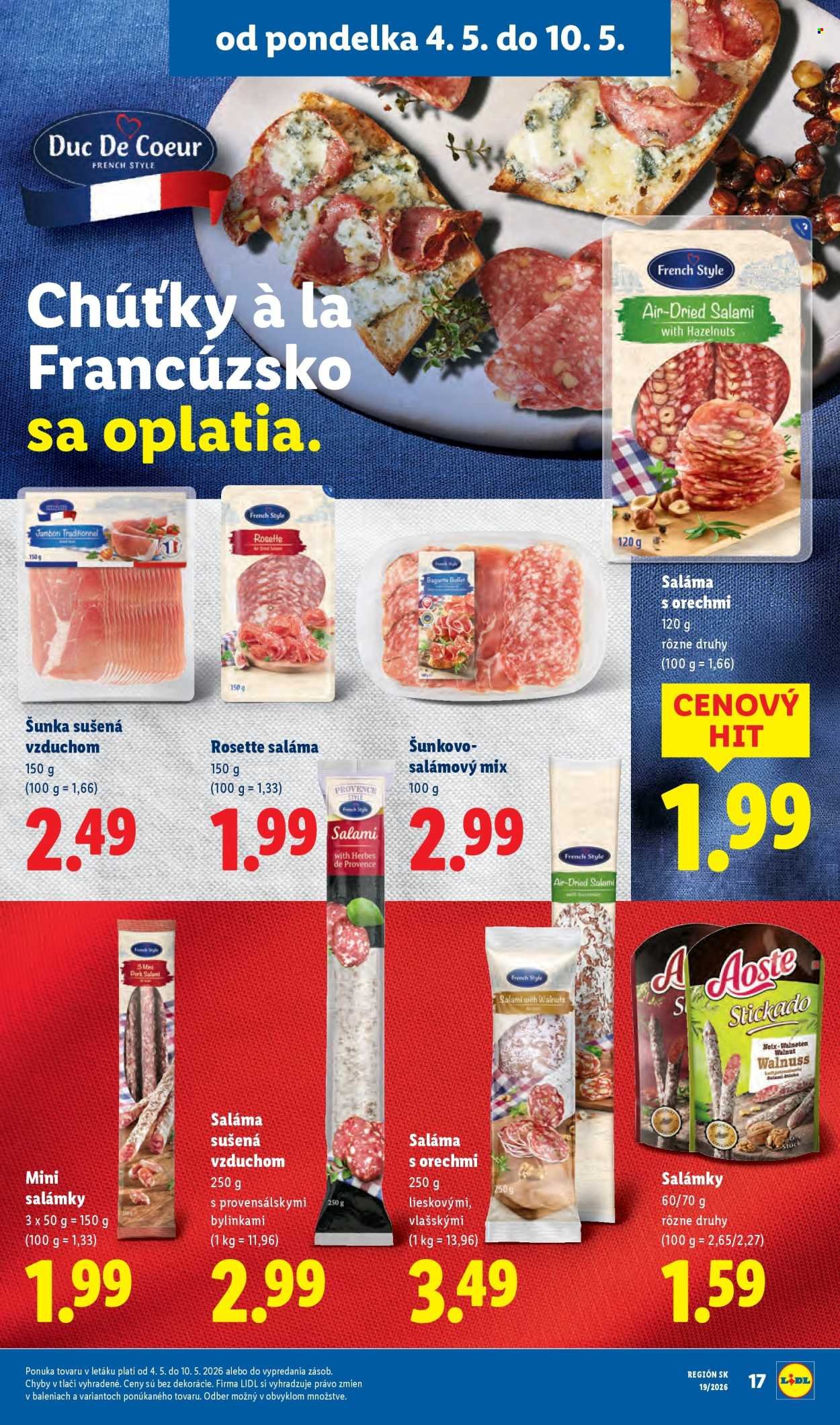 LIDL leták - Od pondelka 4.5.2026 (2026-05-04 - 2026-05-10) | 23