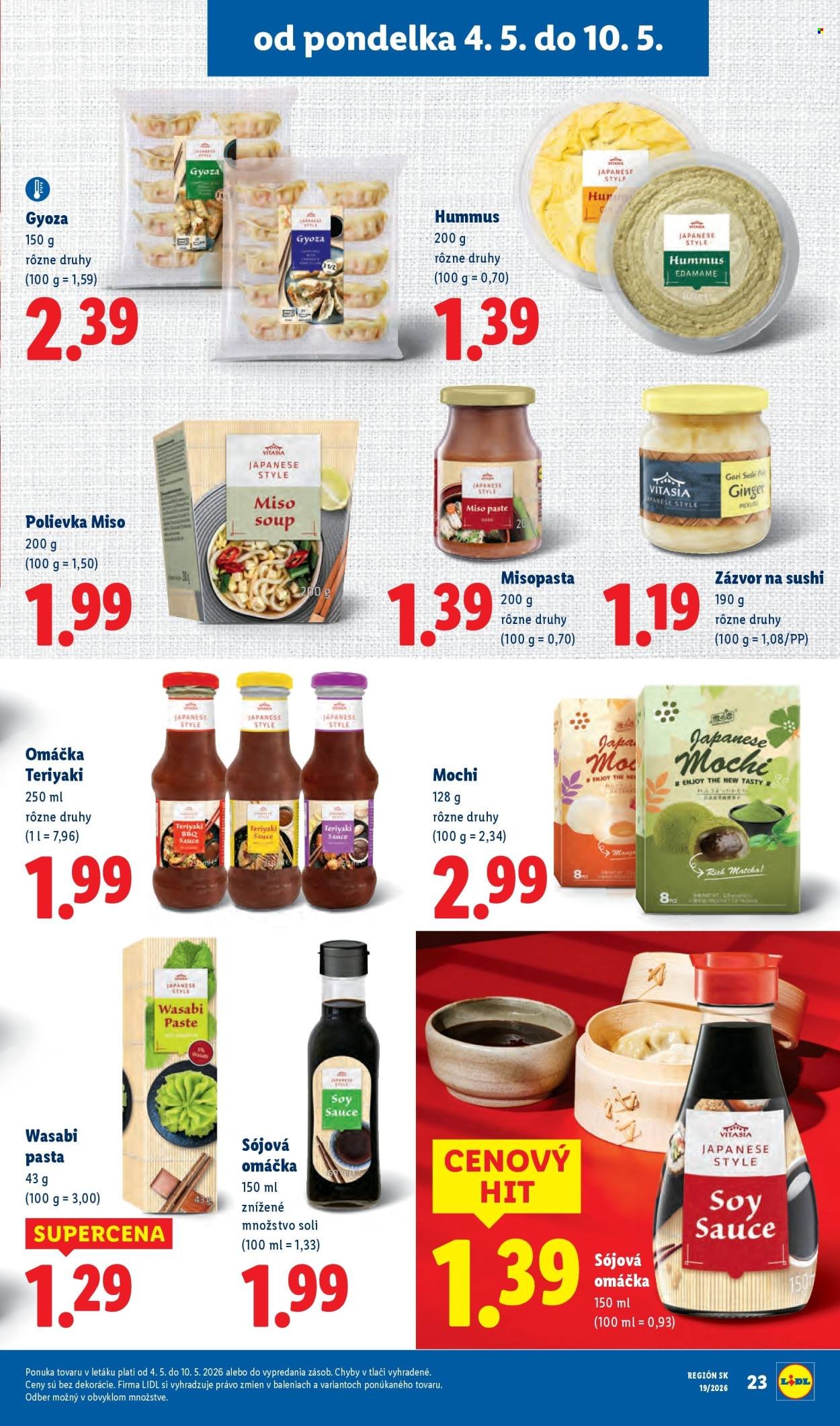 LIDL leták - Od pondelka 4.5.2026 (2026-05-04 - 2026-05-10) | 31
