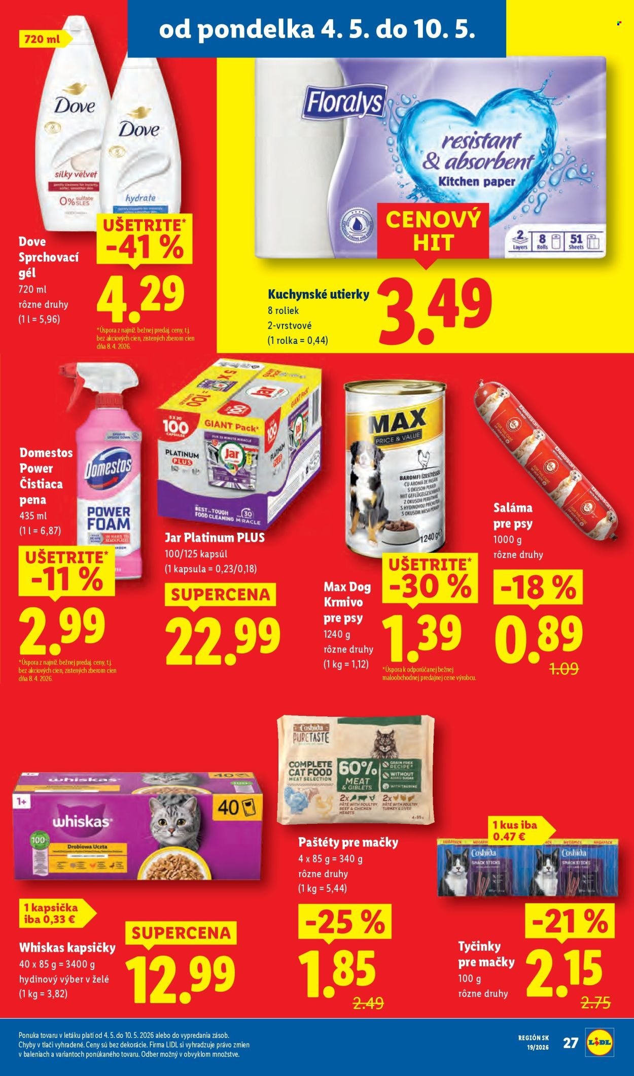 LIDL leták - Od pondelka 4.5.2026 (2026-05-04 - 2026-05-10) | 39