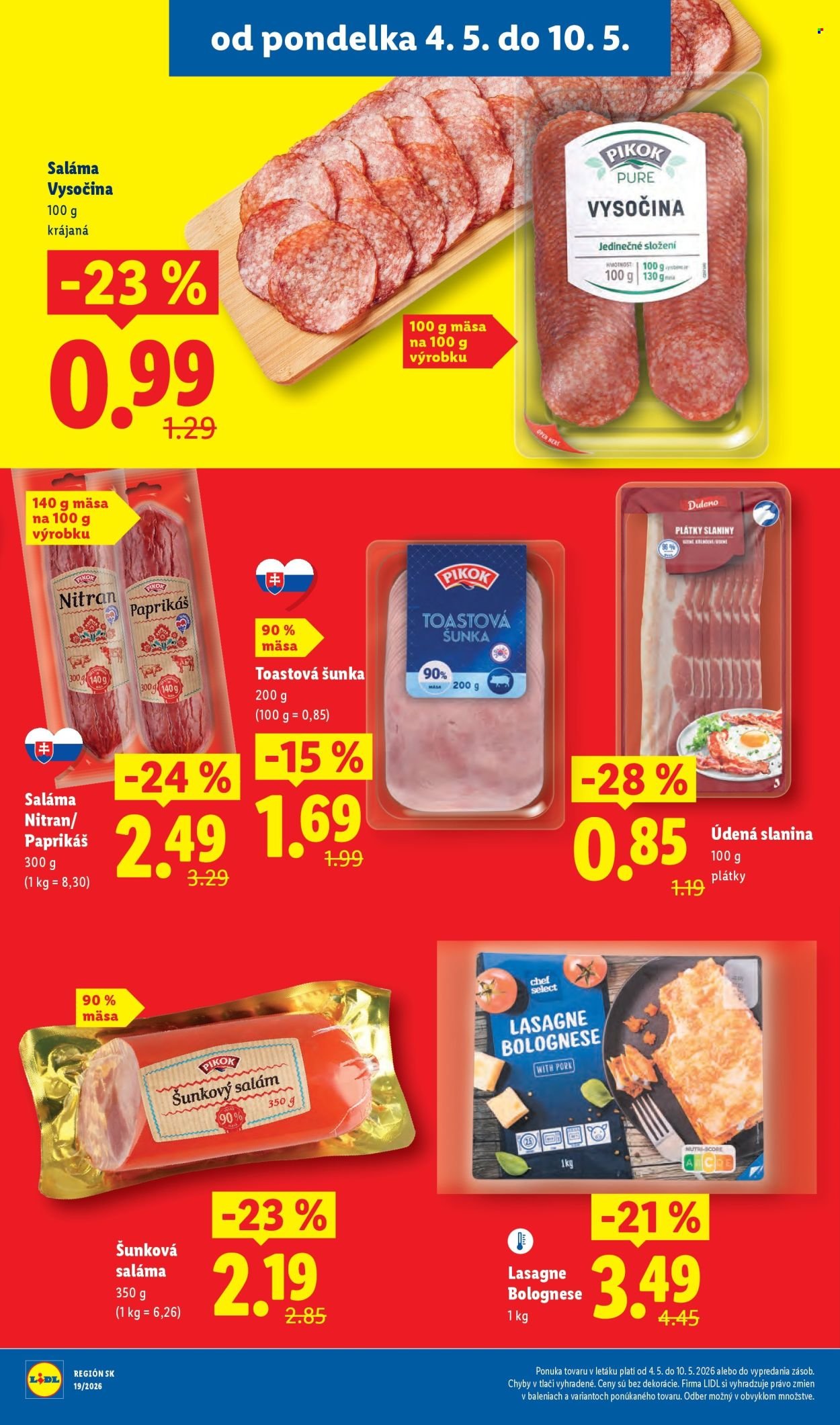 LIDL leták - Od pondelka 4.5.2026 (2026-05-04 - 2026-05-10) | 40