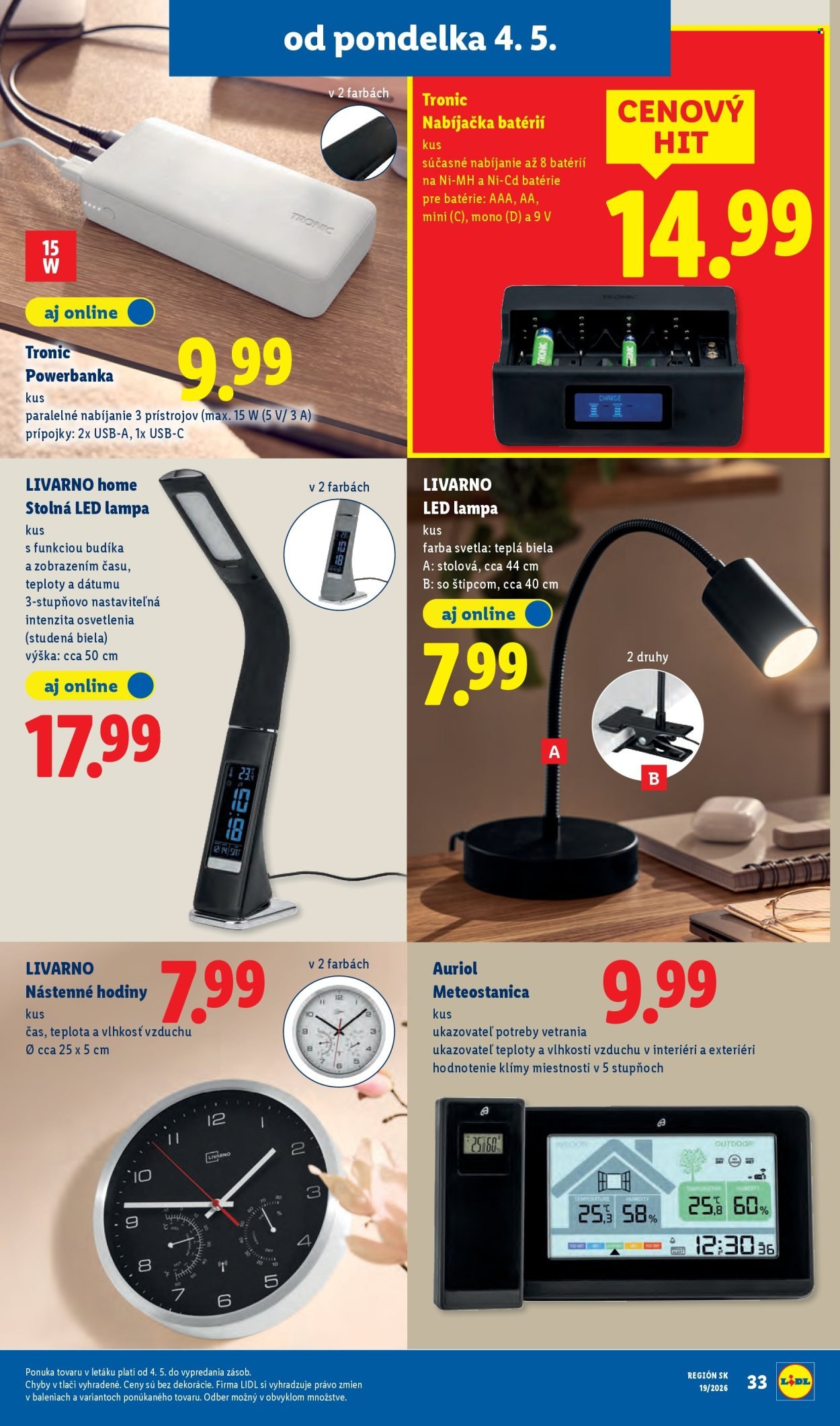 LIDL leták - Od pondelka 4.5.2026 (2026-05-04 - 2026-05-10) | 49