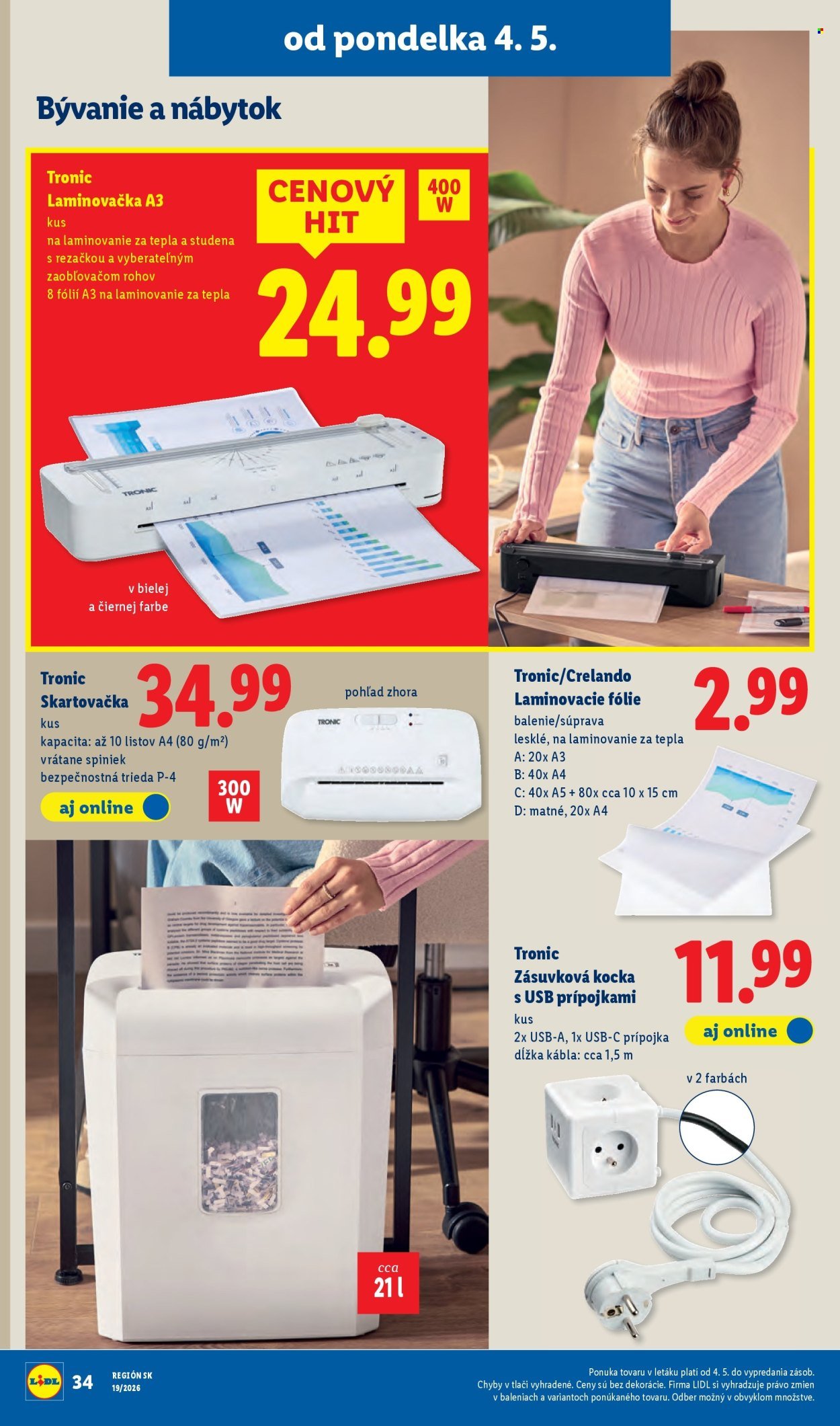 LIDL leták - Od pondelka 4.5.2026 (2026-05-04 - 2026-05-10) | 50