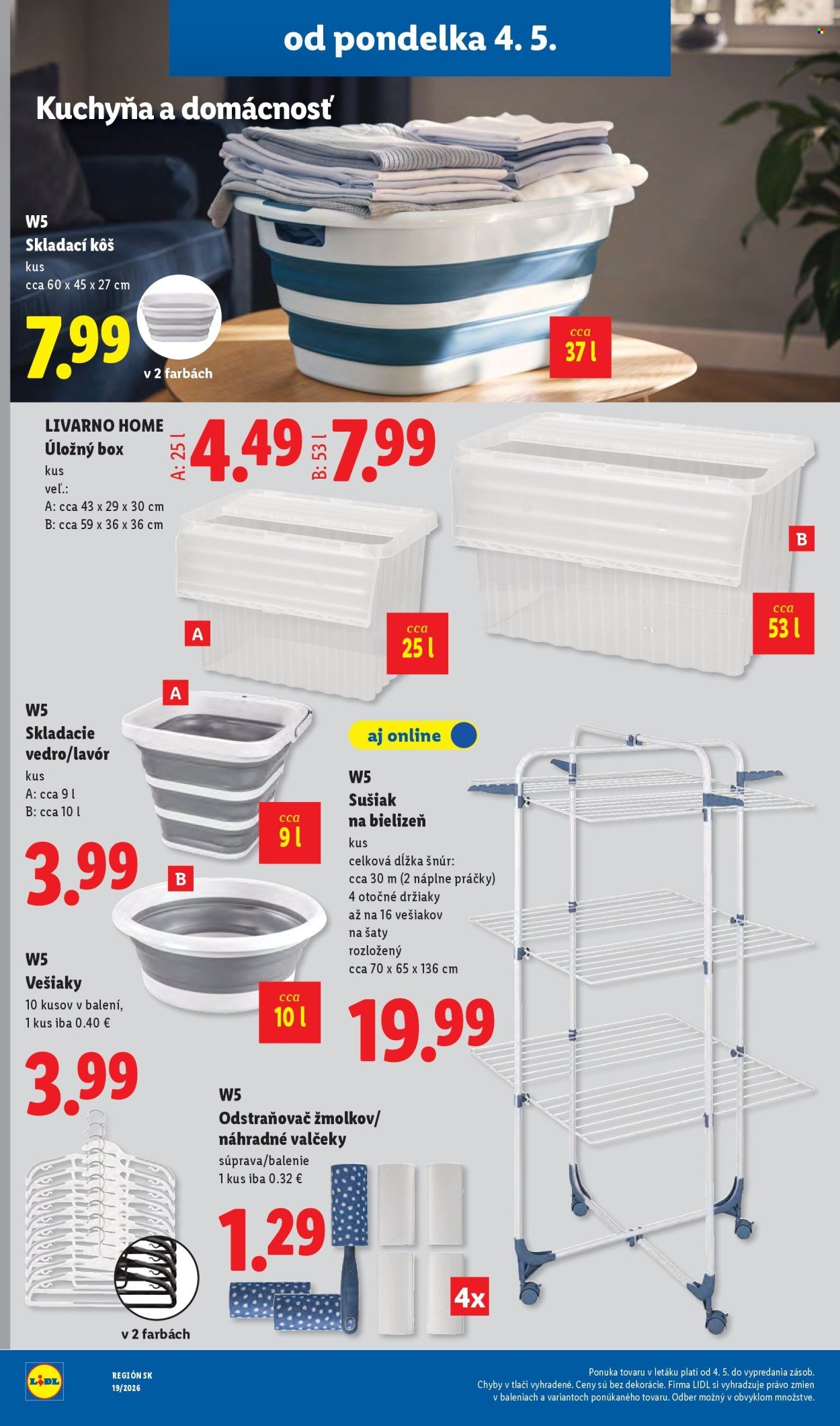 LIDL leták - Od pondelka 4.5.2026 (2026-05-04 - 2026-05-10) | 52