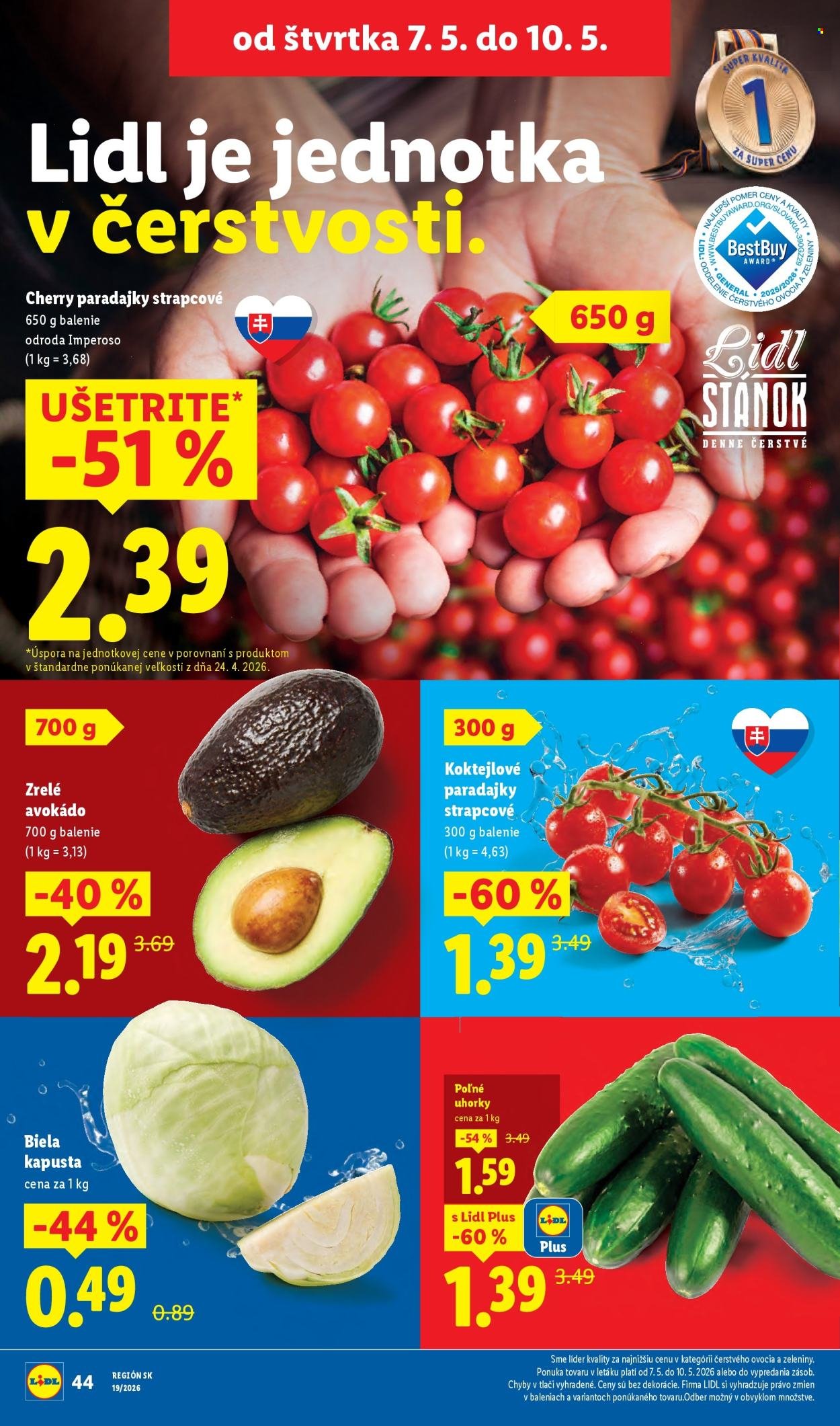 LIDL leták - Od pondelka 4.5.2026 (2026-05-04 - 2026-05-10) | 56
