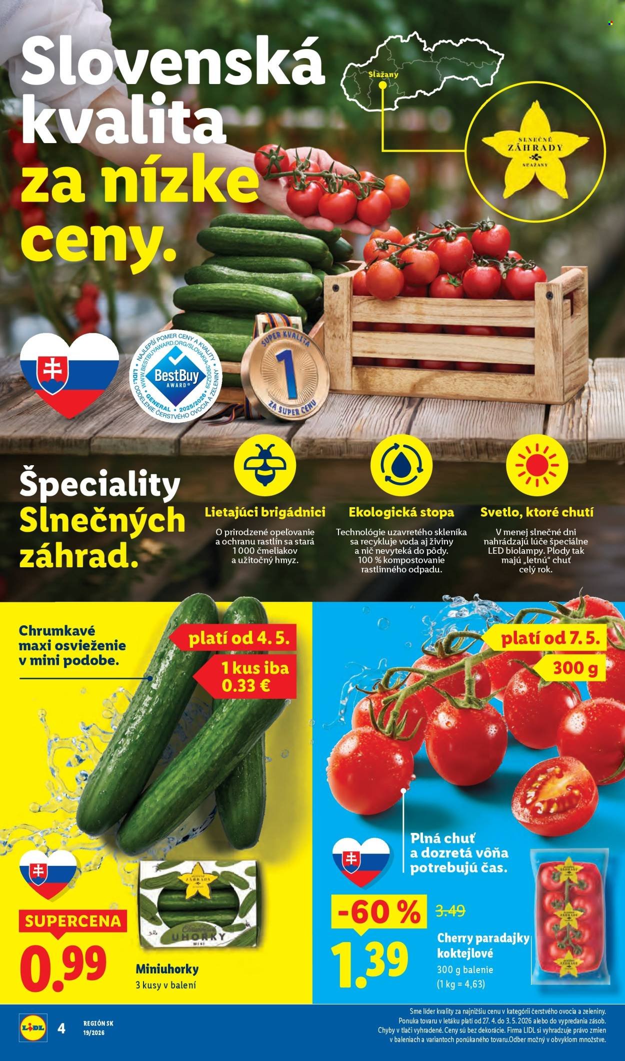 LIDL leták - Od pondelka 4.5.2026 (2026-05-04 - 2026-05-10) | 8