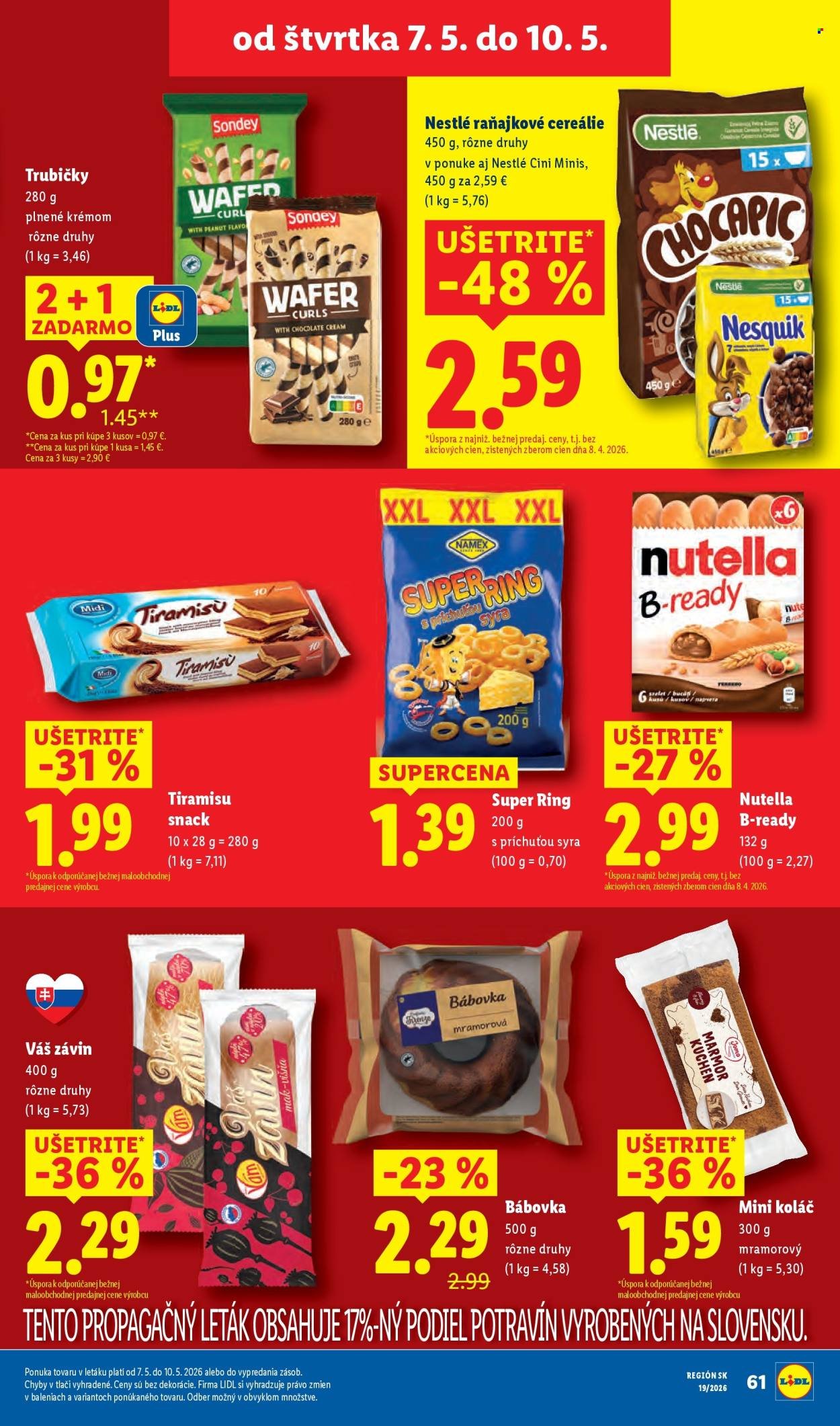 LIDL leták - Od pondelka 4.5.2026 (2026-05-04 - 2026-05-10) | 73
