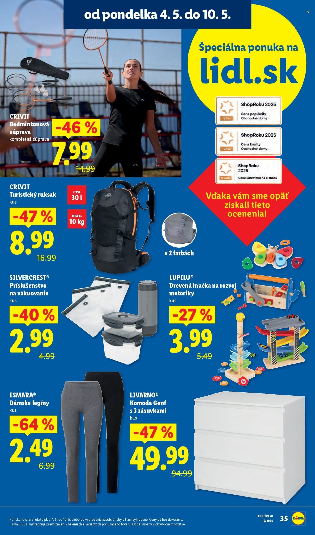 LIDL leták - Od pondelka 4.5.2026 (2026-05-04 - 2026-05-10) | 10