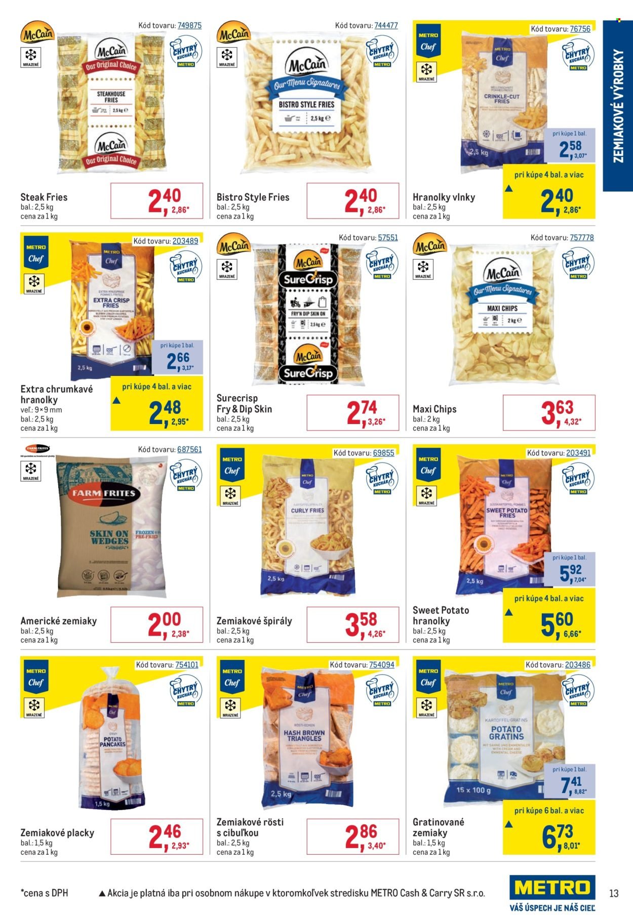 METRO leták - Fast Food (2025-11-19 - 2025-12-31) | 13