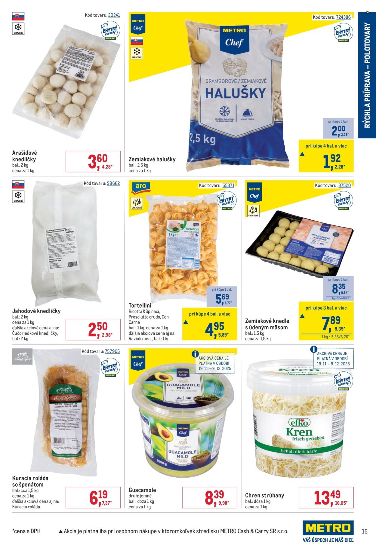 METRO leták - Fast Food (2025-11-19 - 2025-12-31) | 15