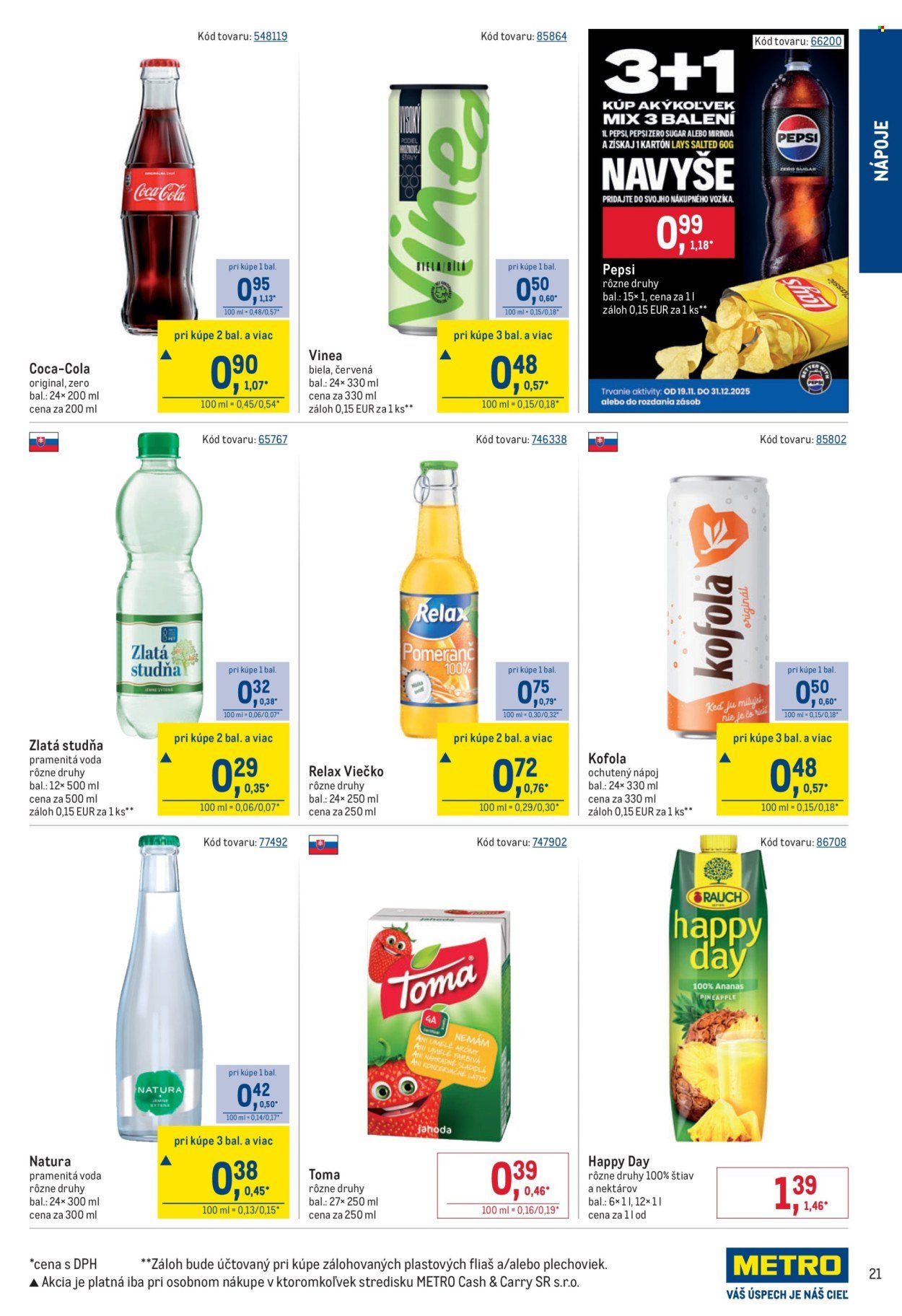 METRO leták - Fast Food (2025-11-19 - 2025-12-31) | 21