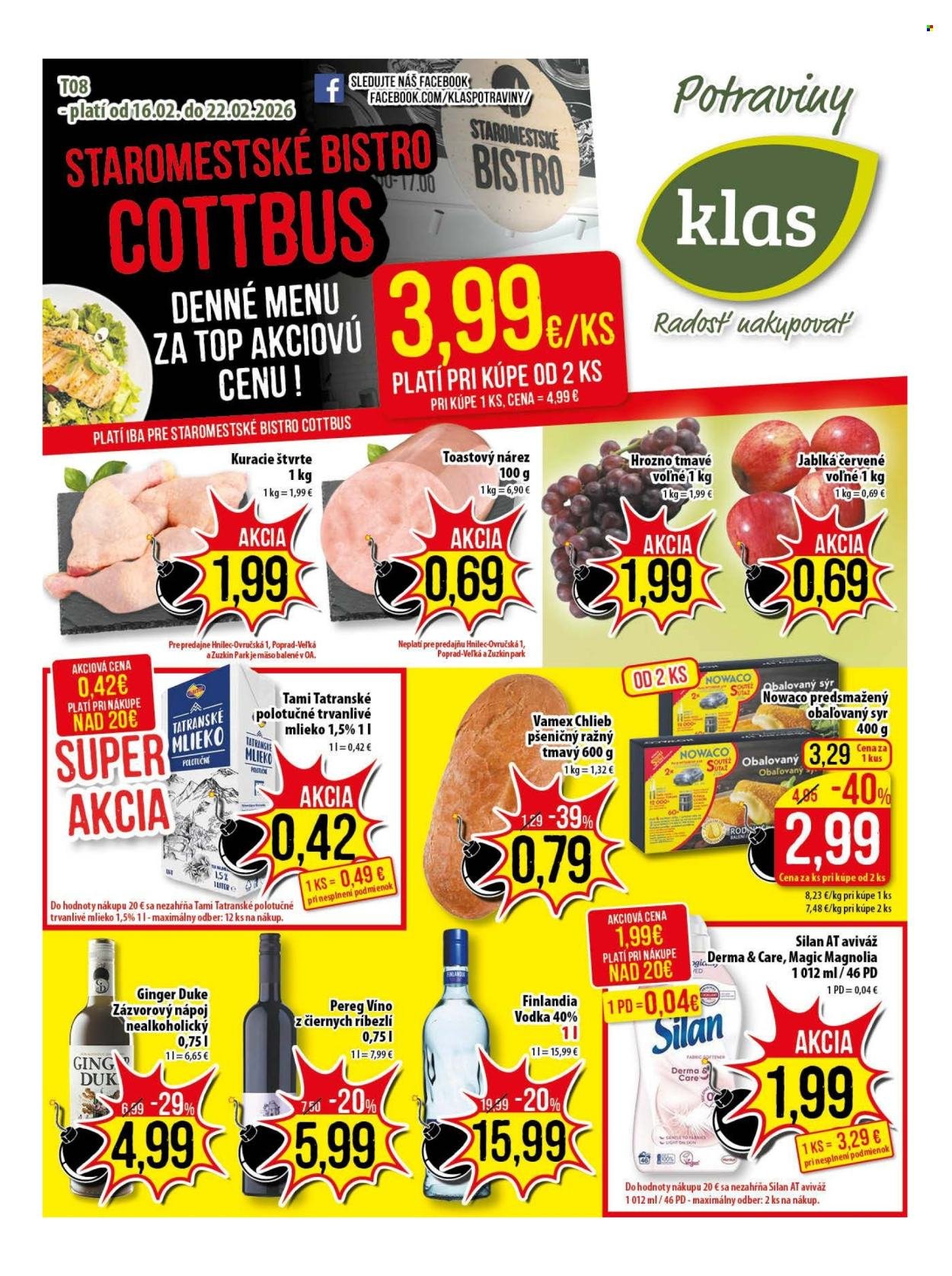 KLAS leták - Od pondelka 16.2.2026 (2026-02-16 - 2026-02-22) | 1