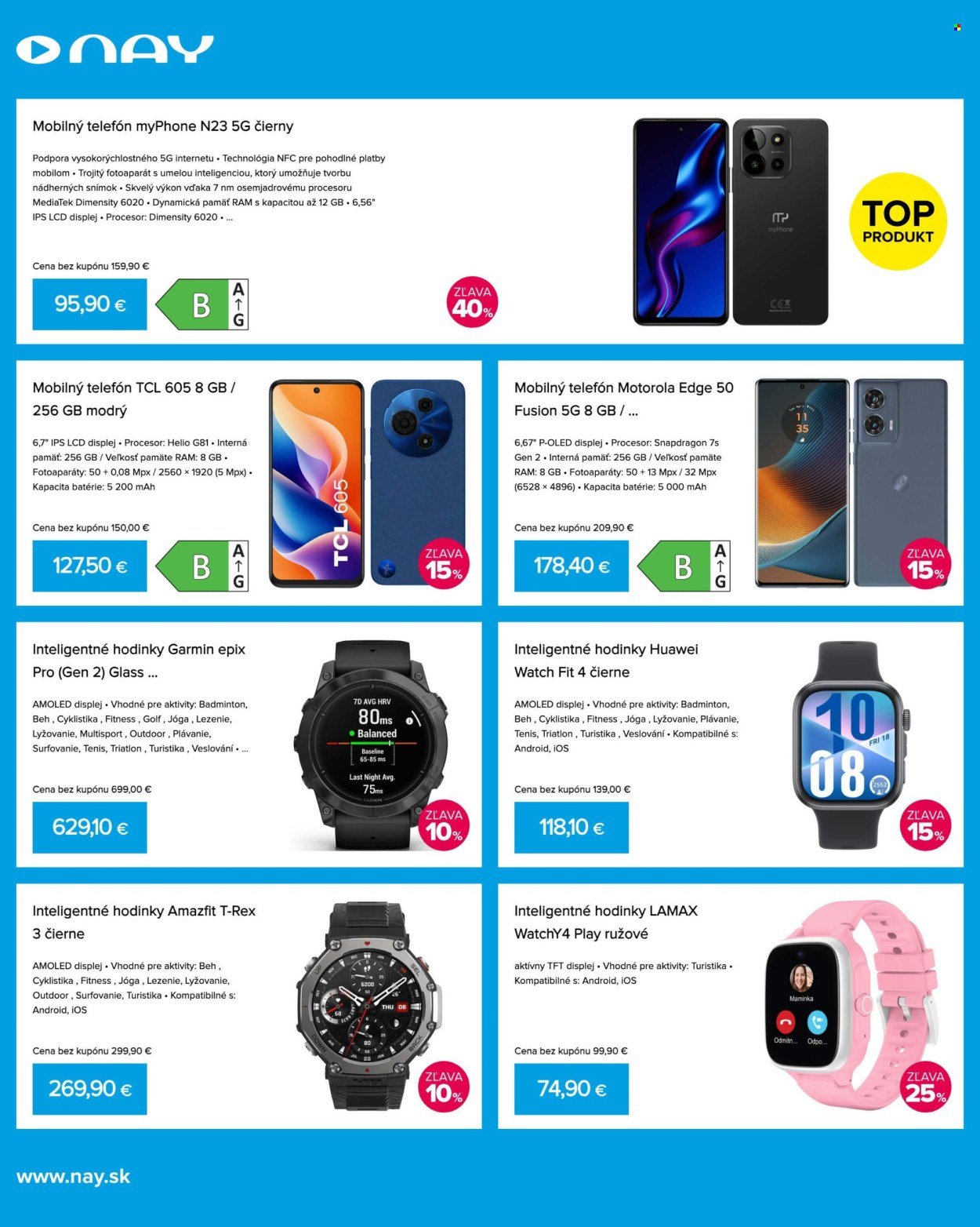 NAY ELEKTRODOM leták - Od pondelka 9.2.2026 (2026-02-09 - 2026-02-15) | 2