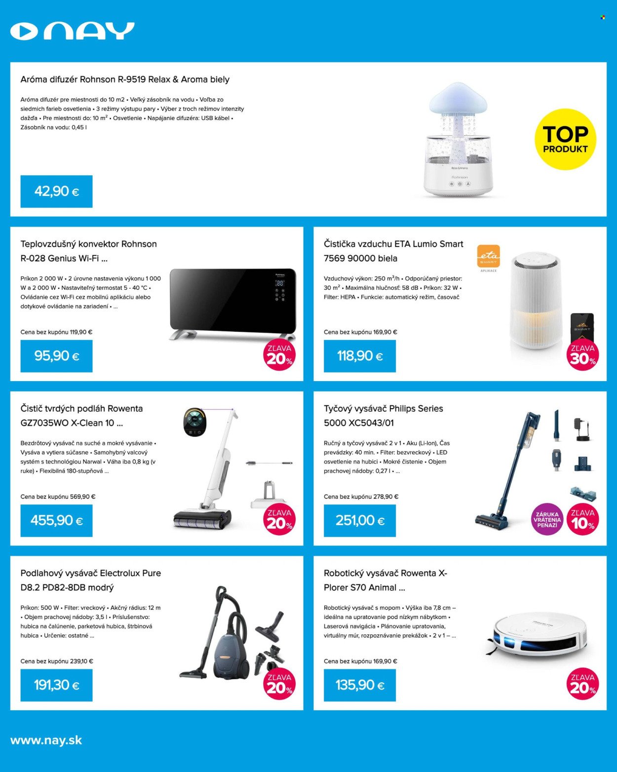 NAY ELEKTRODOM leták - Od pondelka 9.2.2026 (2026-02-09 - 2026-02-15) | 12