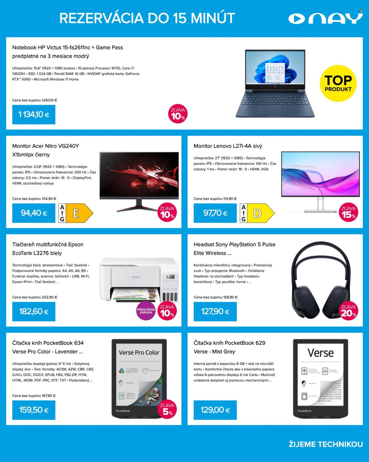 NAY ELEKTRODOM leták - Od pondelka 9.2.2026 (2026-02-09 - 2026-02-15) | 3
