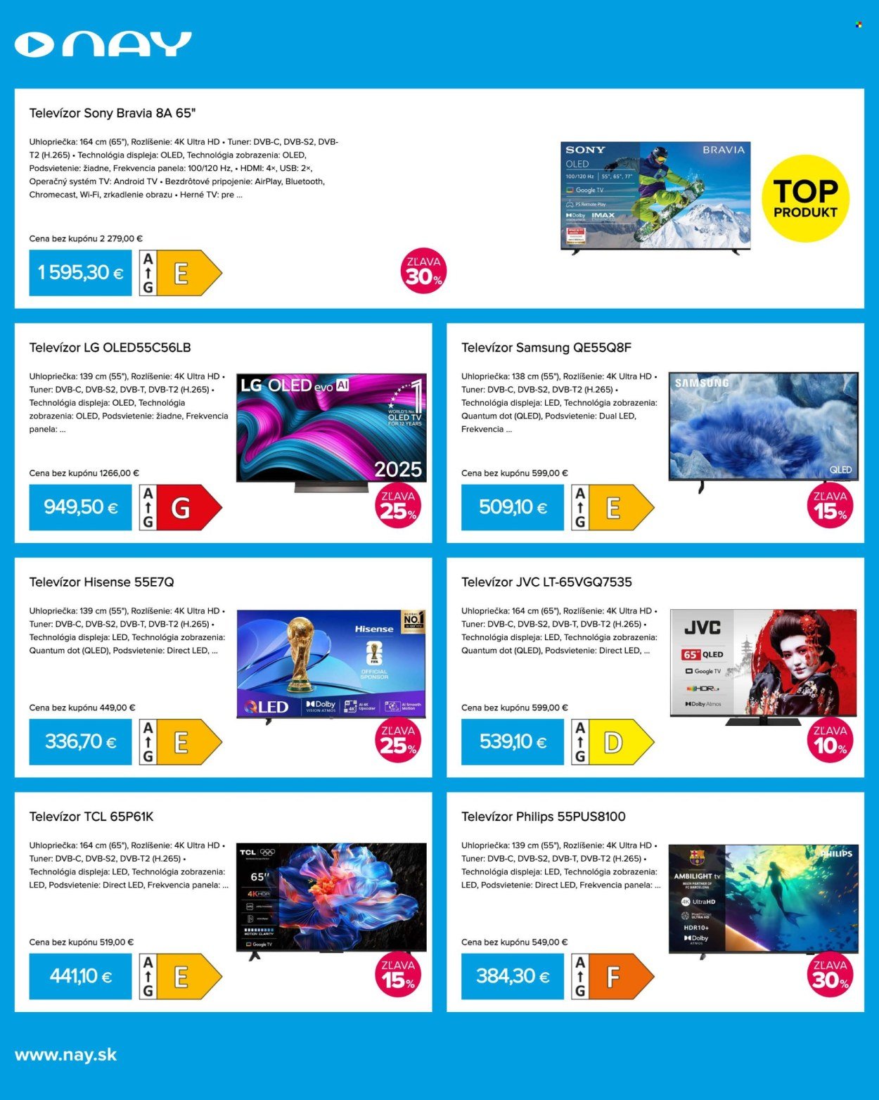 NAY ELEKTRODOM leták - Od pondelka 9.2.2026 (2026-02-09 - 2026-02-15) | 6