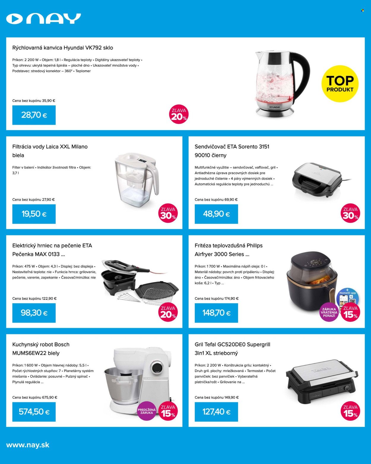 NAY ELEKTRODOM leták - Od pondelka 9.2.2026 (2026-02-09 - 2026-02-15) | 10