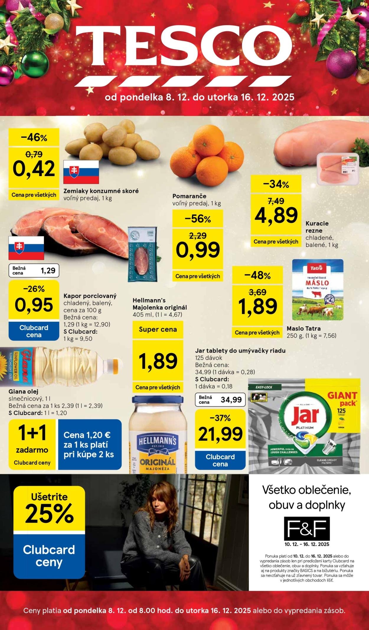TESCO leták - Od pondelka 8.12.2025 (2025-12-08 - 2025-12-16) | 1