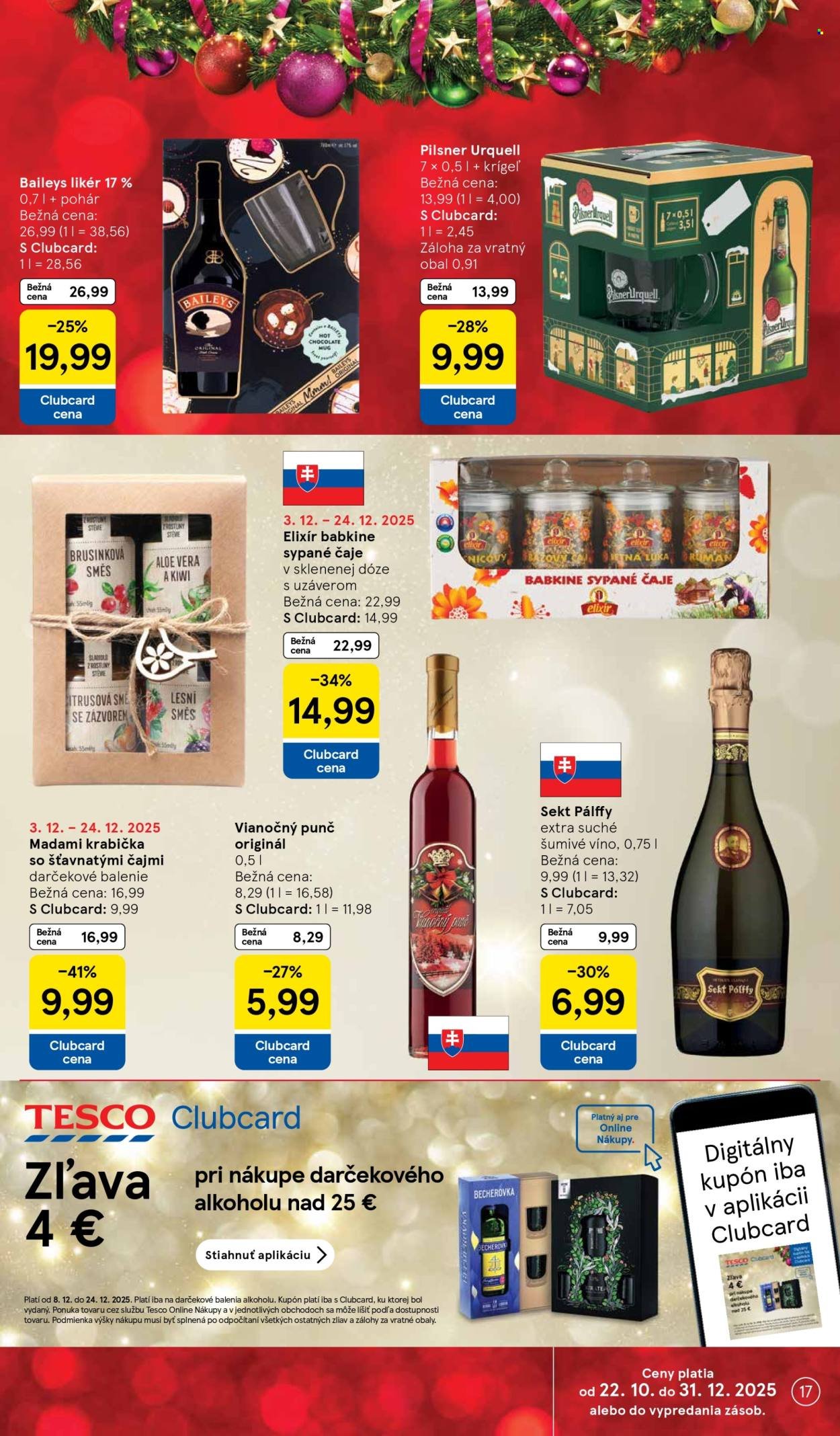 TESCO leták - Od pondelka 8.12.2025 (2025-12-08 - 2025-12-16) | 17