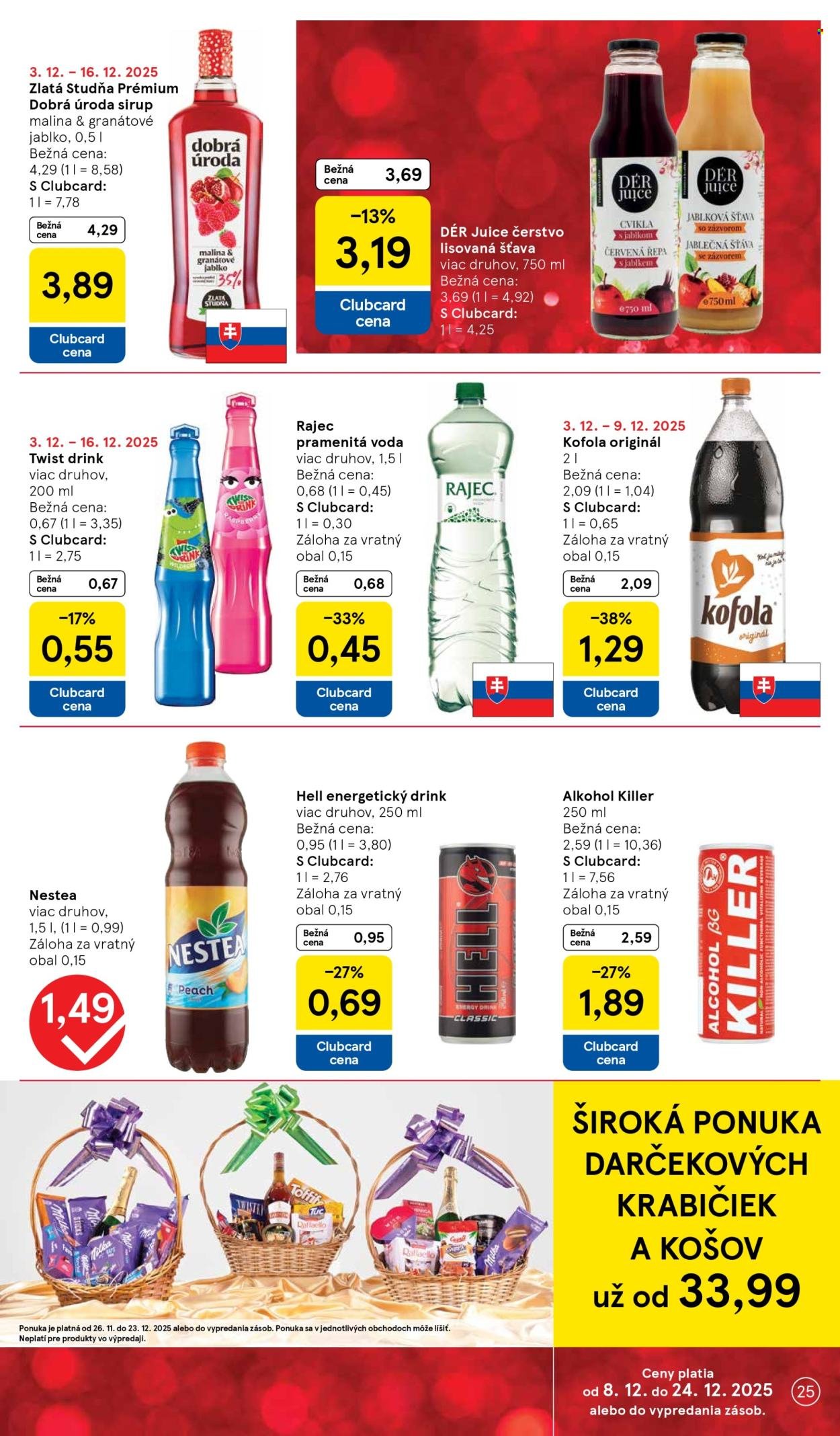 TESCO leták - Od pondelka 8.12.2025 (2025-12-08 - 2025-12-16) | 25
