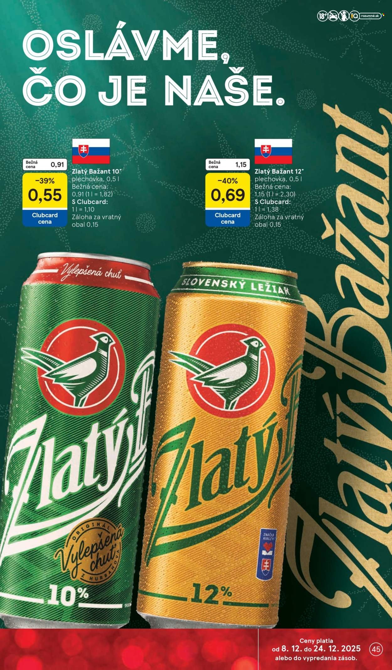 TESCO leták - Od pondelka 8.12.2025 (2025-12-08 - 2025-12-16) | 45