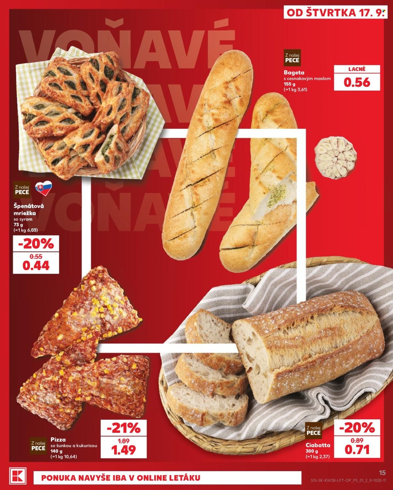 KAUFLAND leták - Od štvrtka 17.9.2026