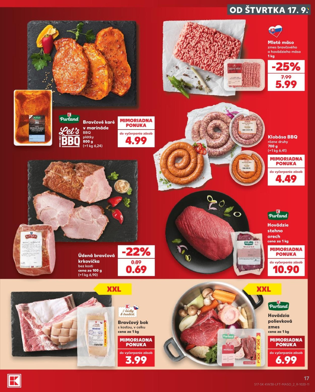 KAUFLAND leták - Od štvrtka 17.9.2026