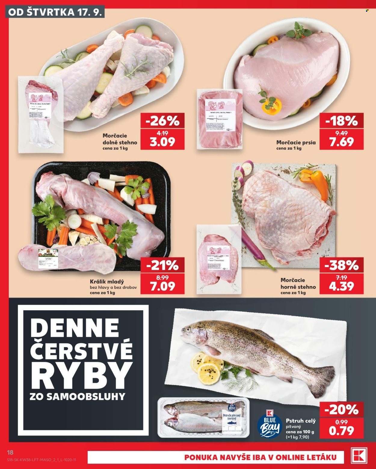 KAUFLAND leták - Od štvrtka 17.9.2026
