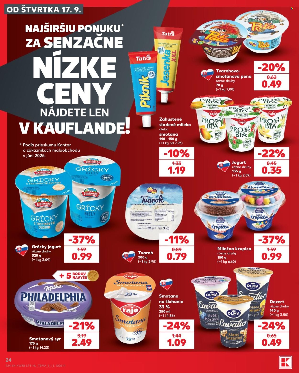 KAUFLAND leták - Od štvrtka 17.9.2026