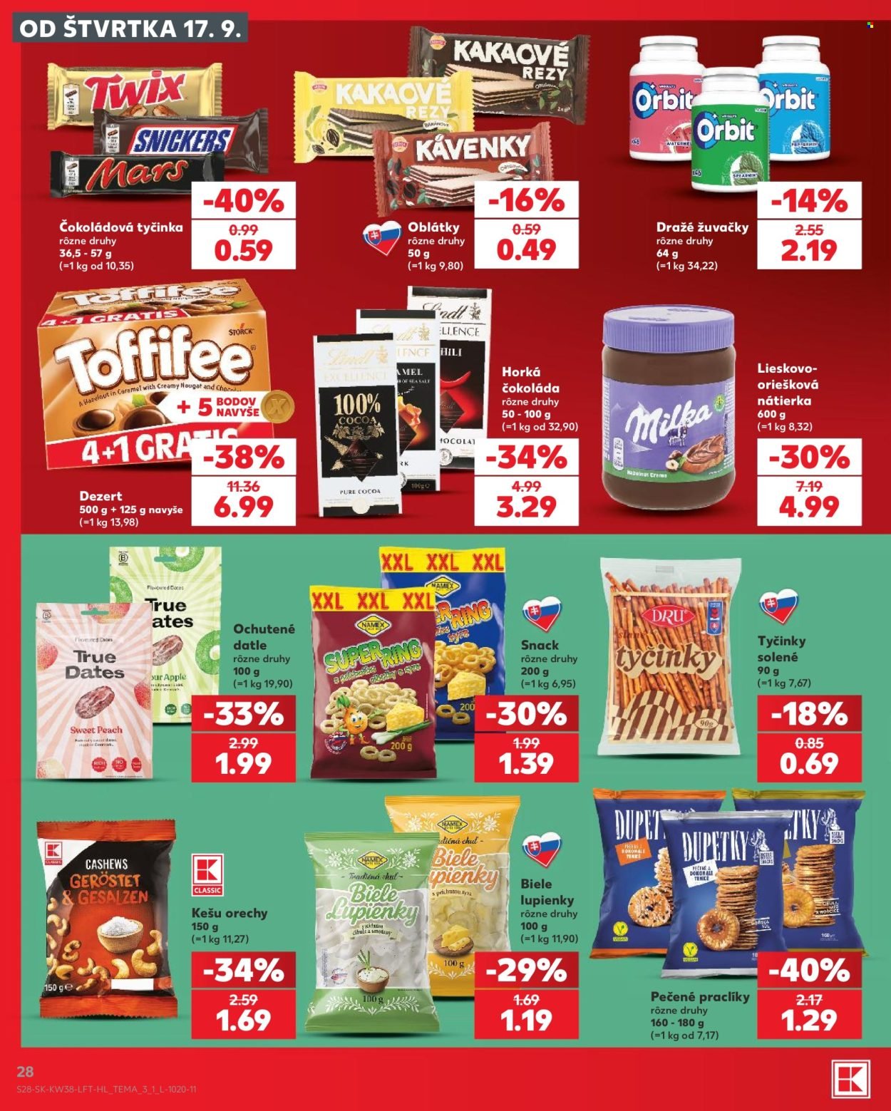 KAUFLAND leták - Od štvrtka 17.9.2026