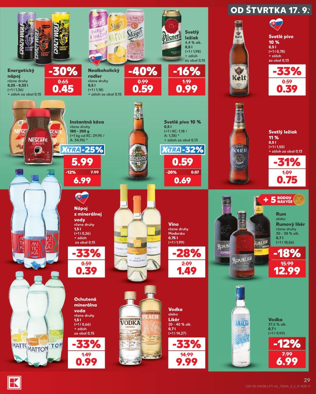 KAUFLAND leták - Od štvrtka 17.9.2026