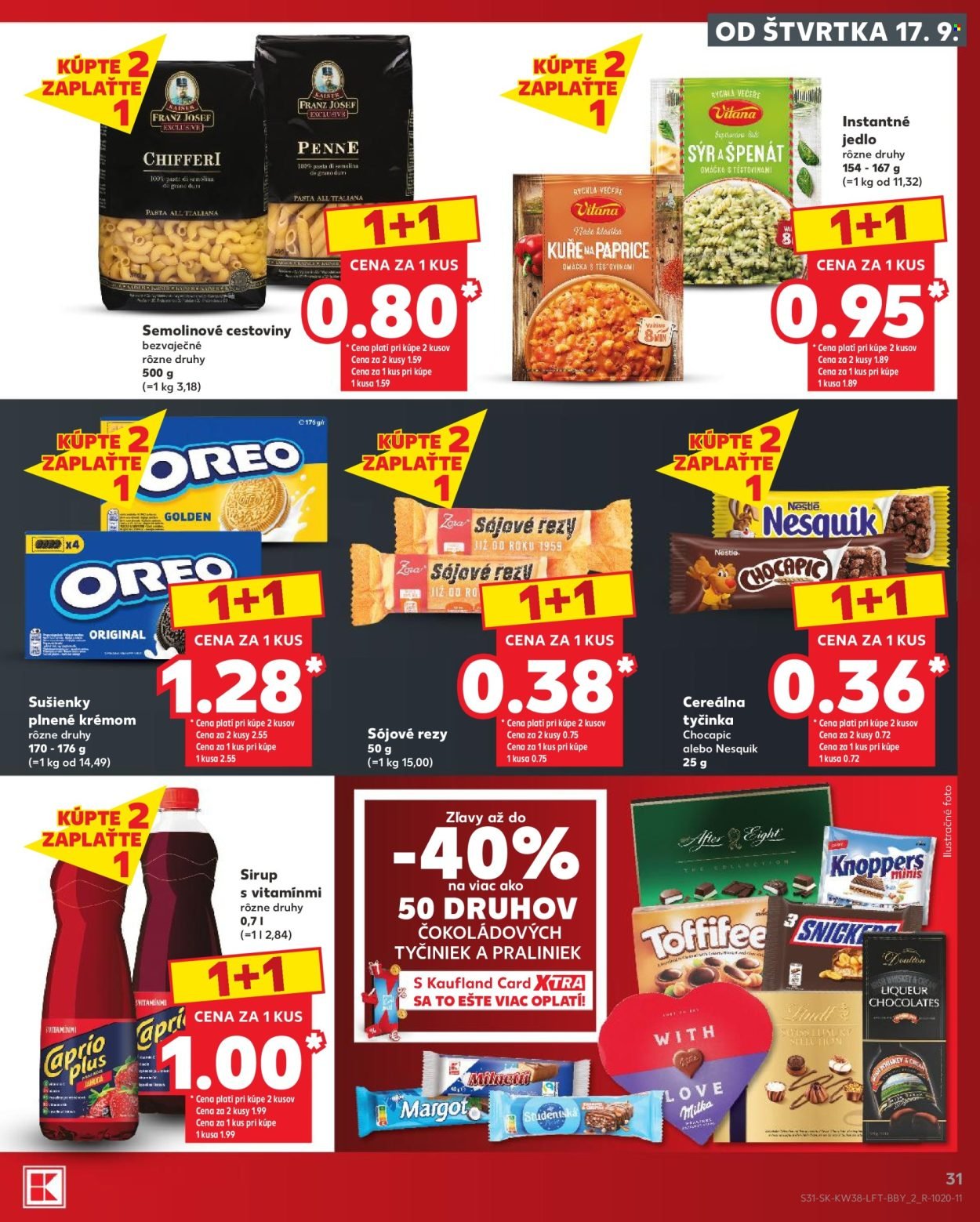 KAUFLAND leták - Od štvrtka 17.9.2026