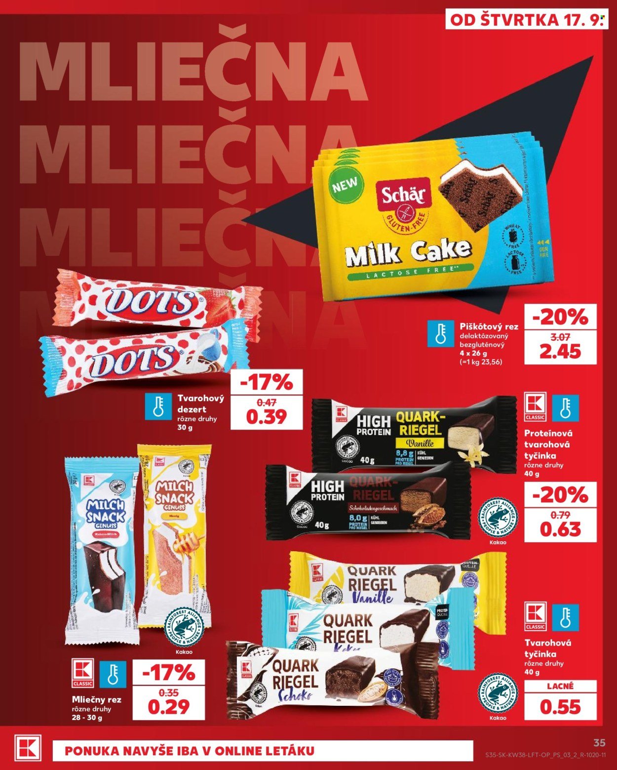 KAUFLAND leták - Od štvrtka 17.9.2026