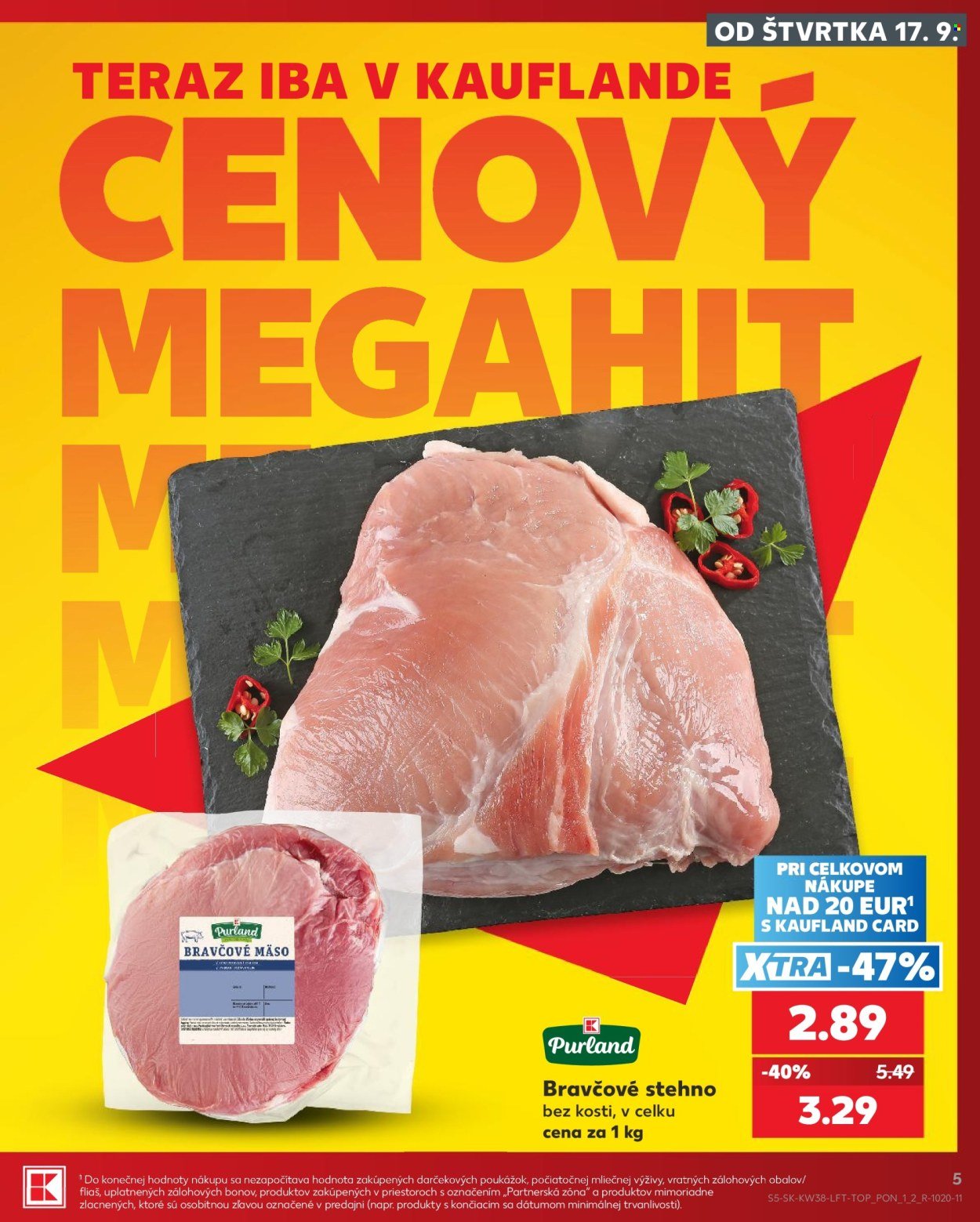 KAUFLAND leták - Od štvrtka 17.9.2026