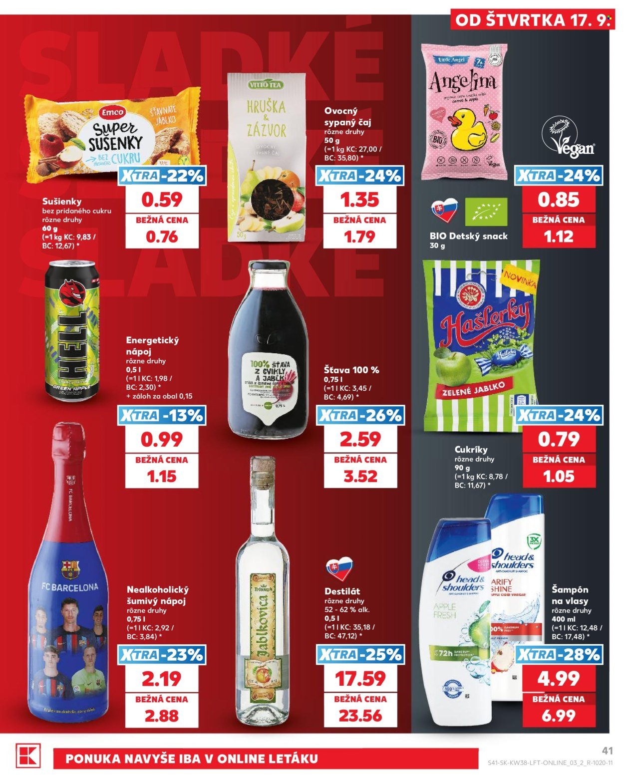 KAUFLAND leták - Od štvrtka 17.9.2026