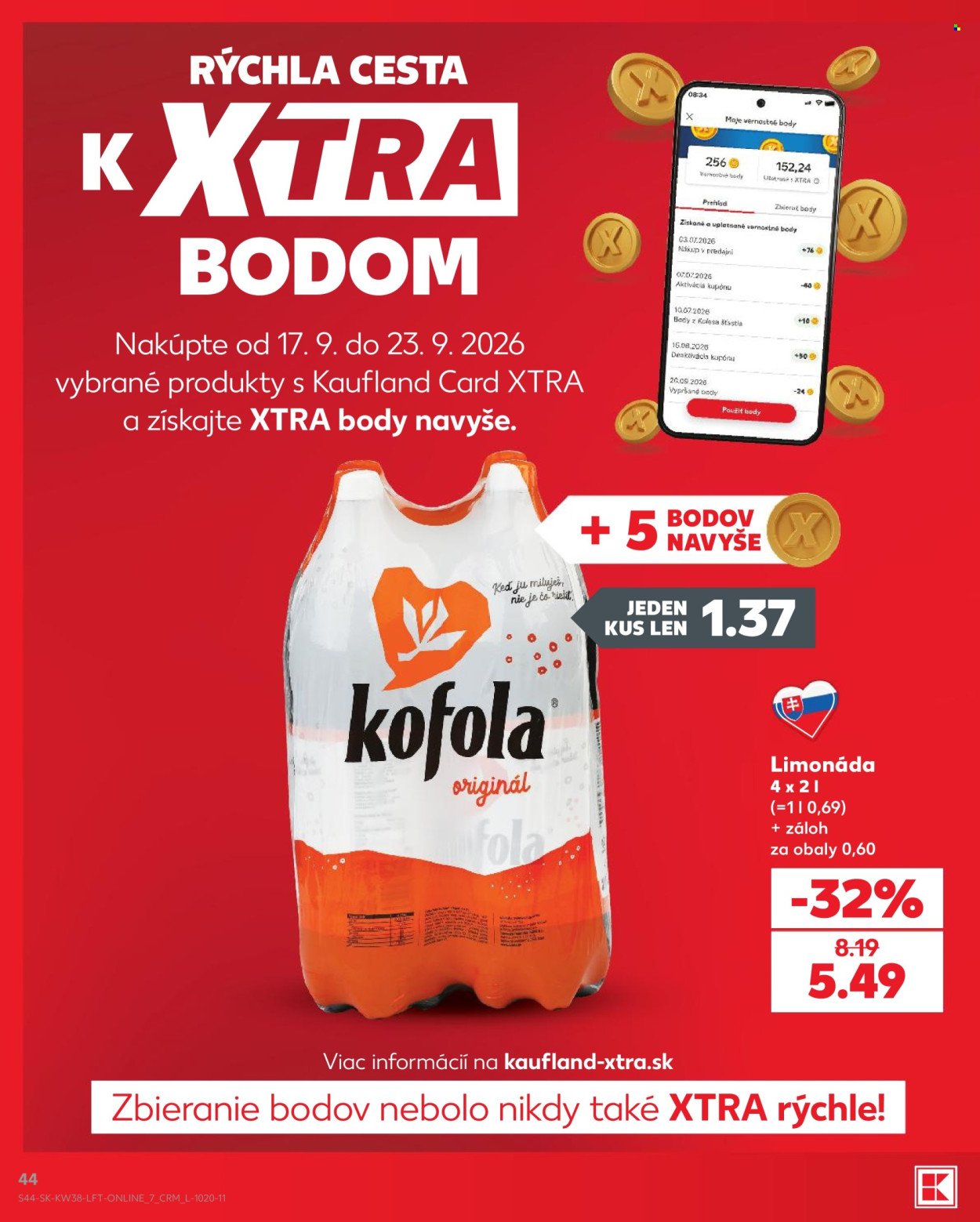 KAUFLAND leták - Od štvrtka 17.9.2026